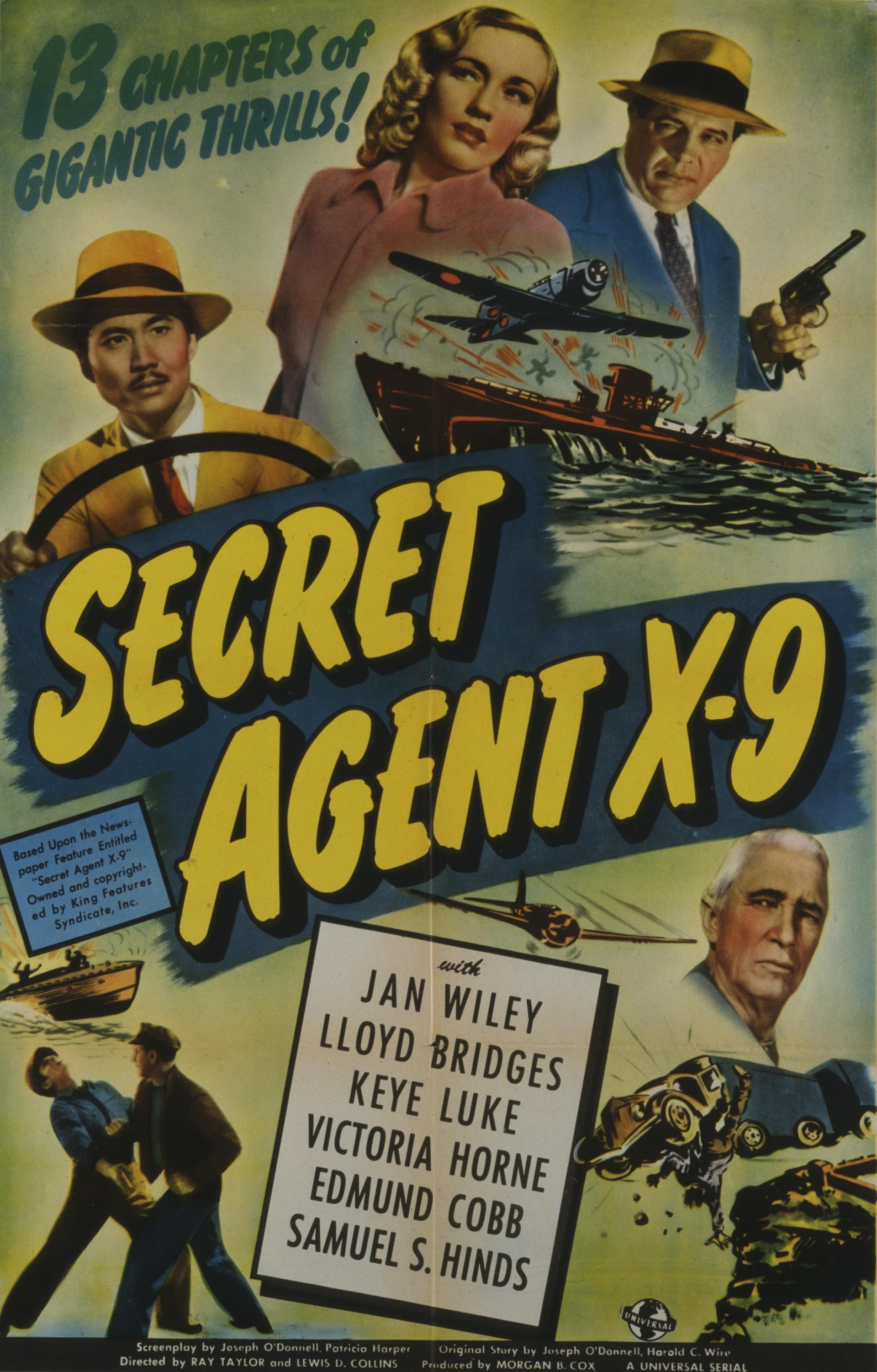 Secret Agent X-9 (1945) poster