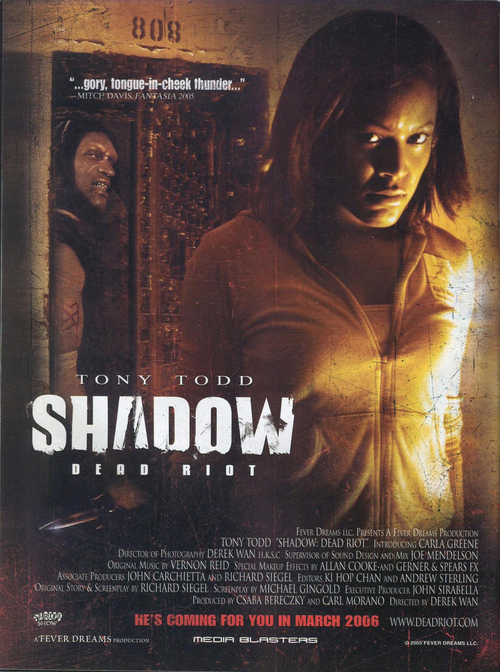 Shadow: Dead Riot (2006) poster