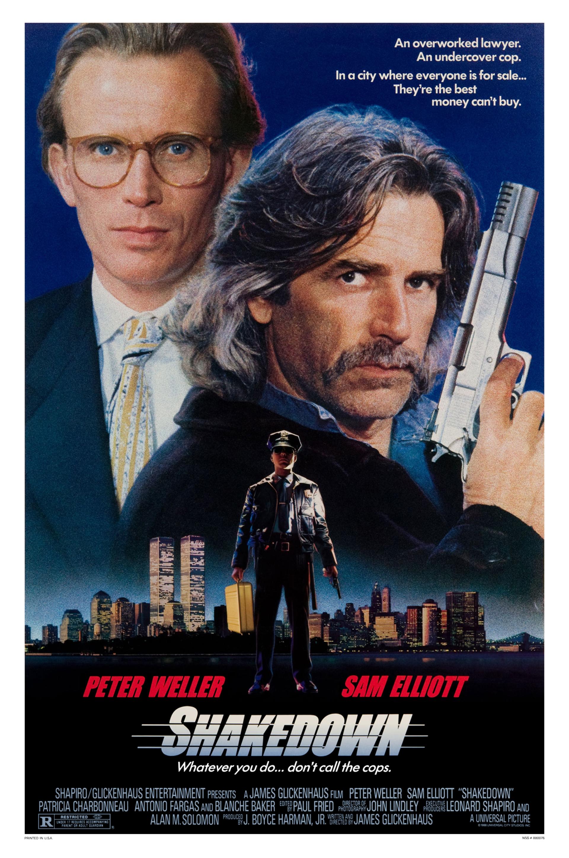 Shakedown (1988) poster