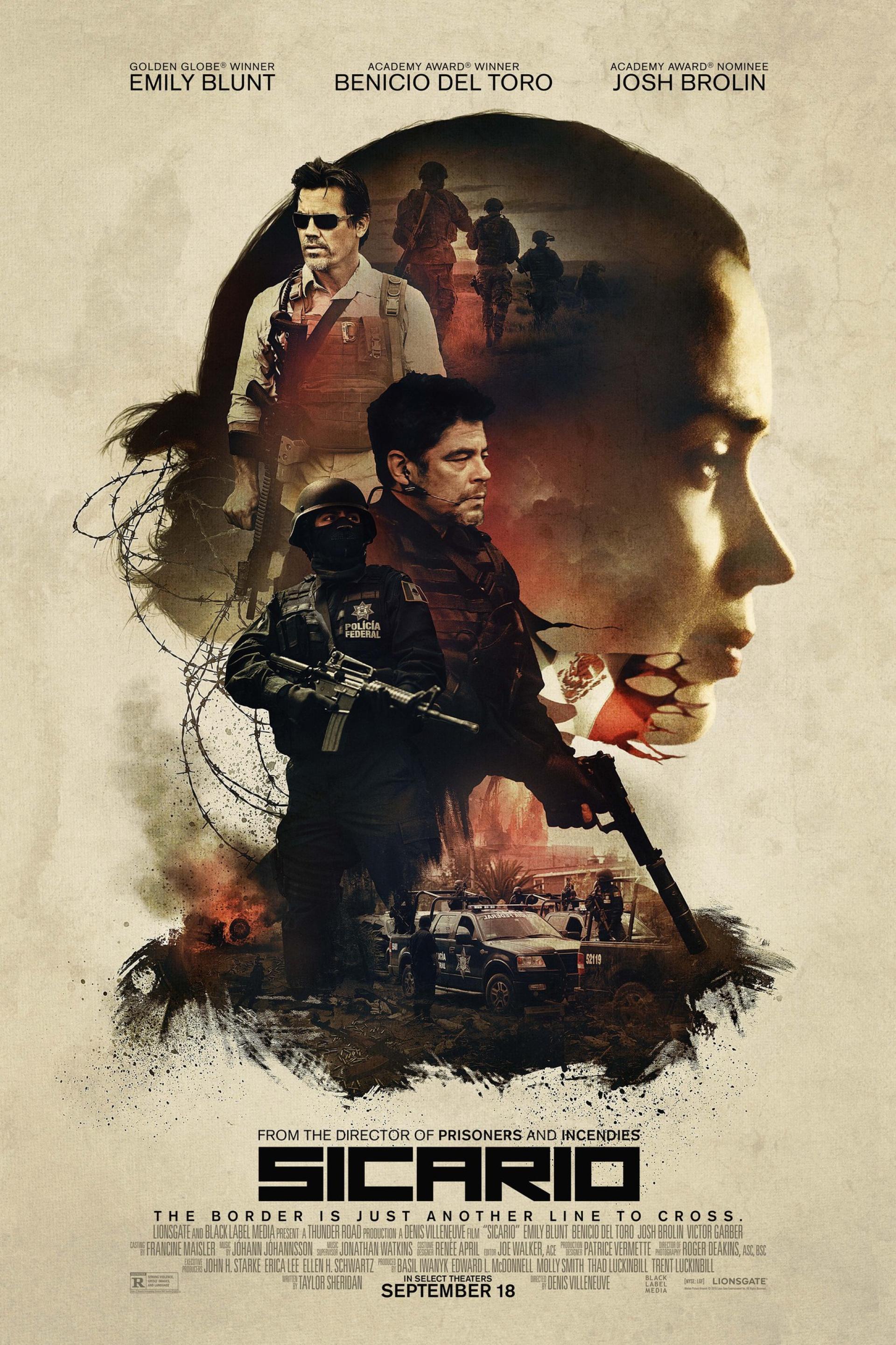 Sicario (2015) poster