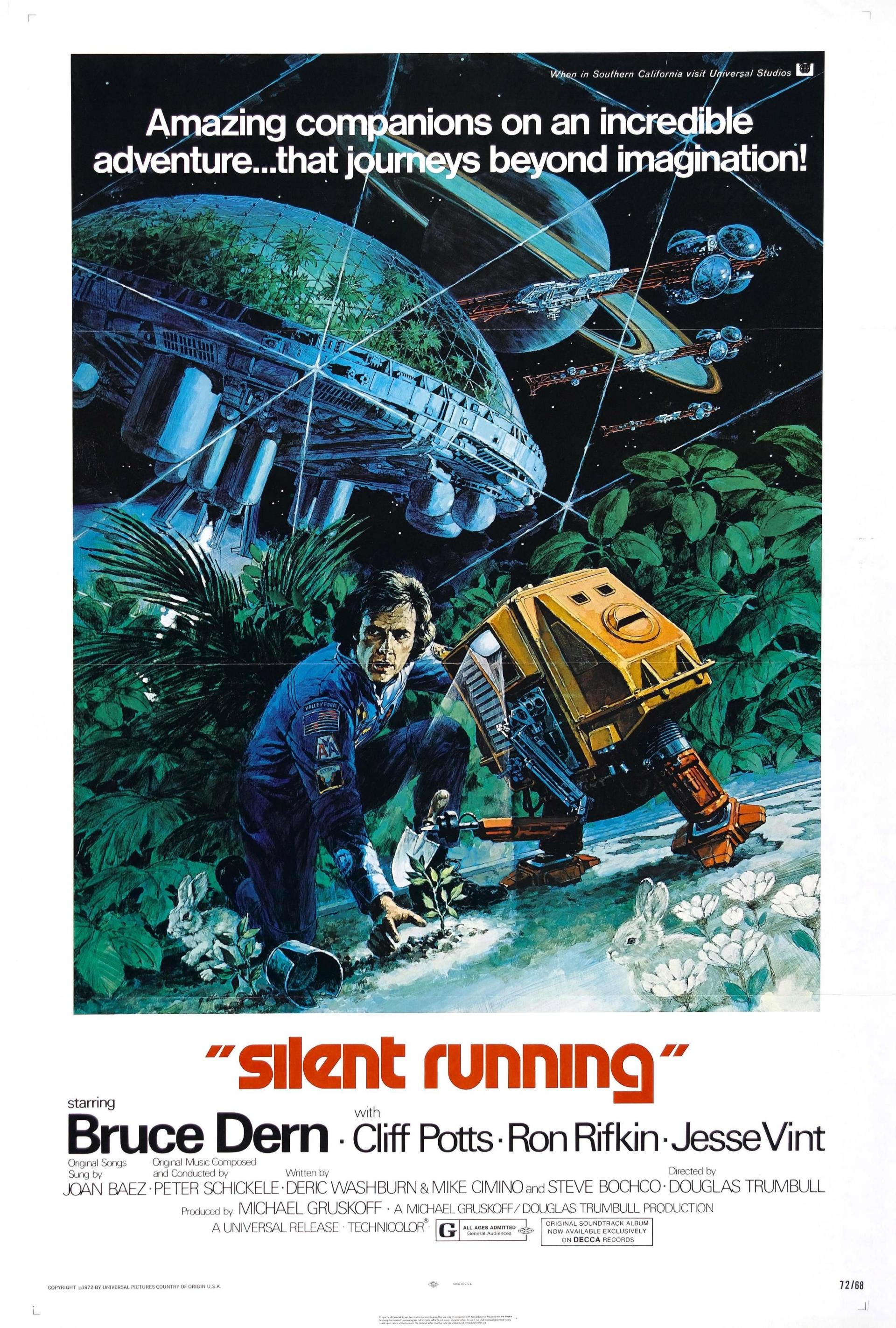 Silent Running (1972) poster
