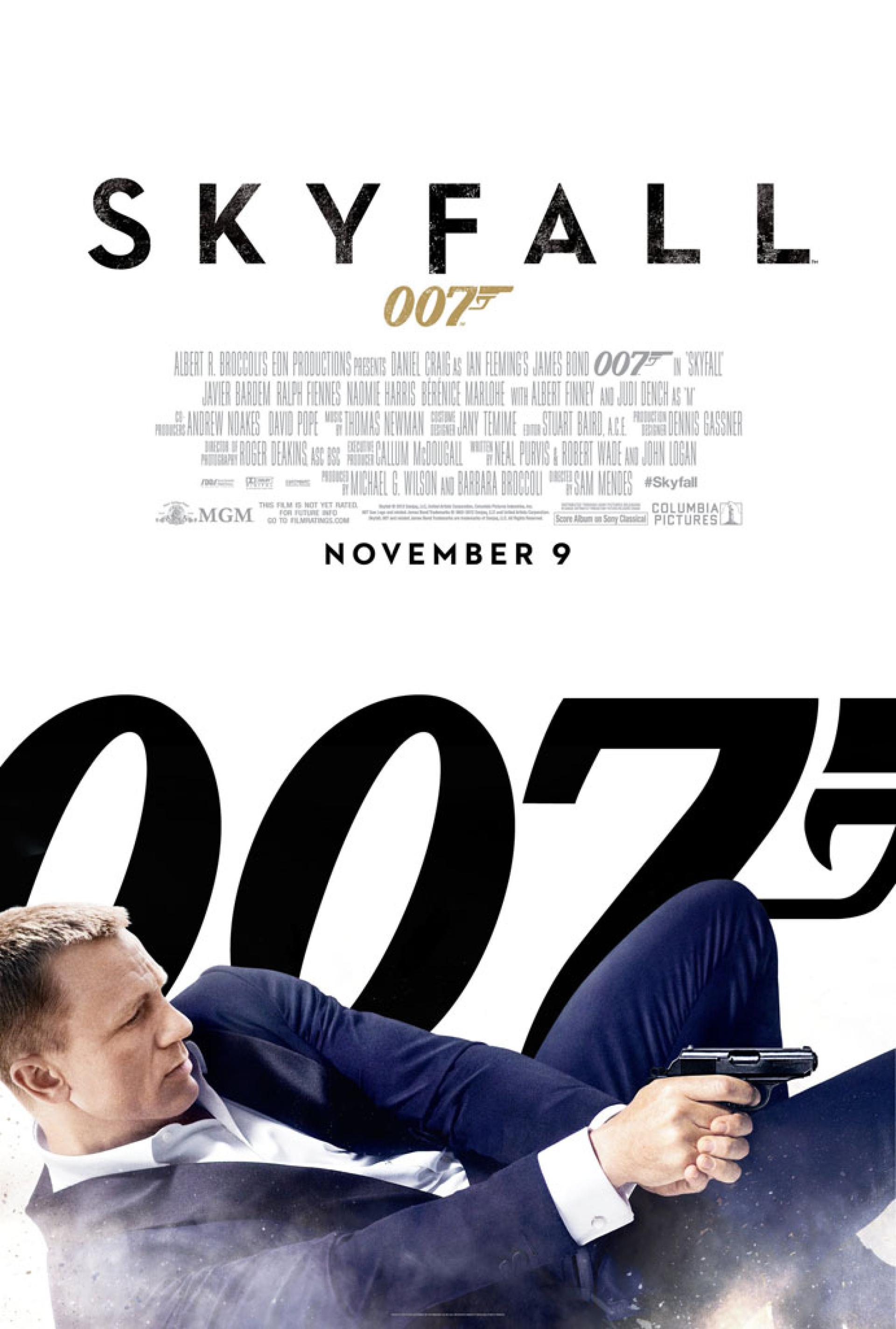 Skyfall (2012) poster