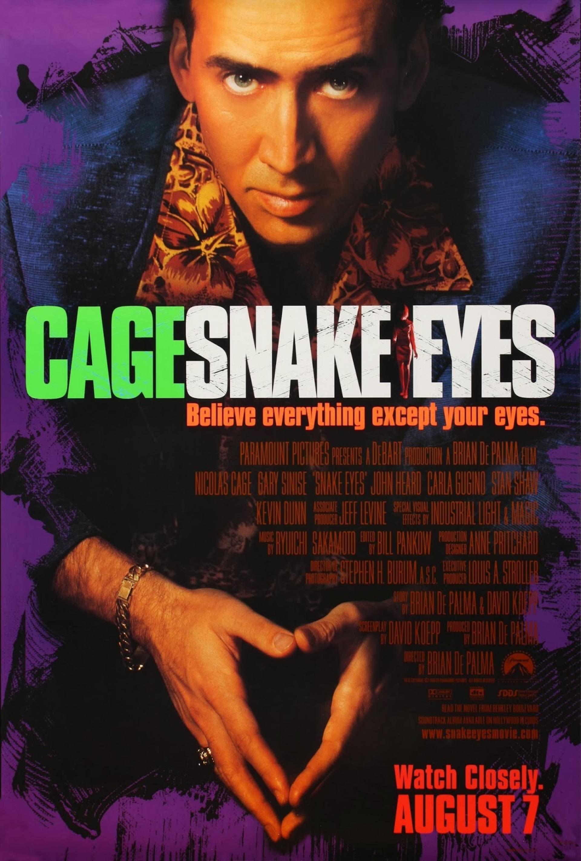 Snake Eyes (1998) poster