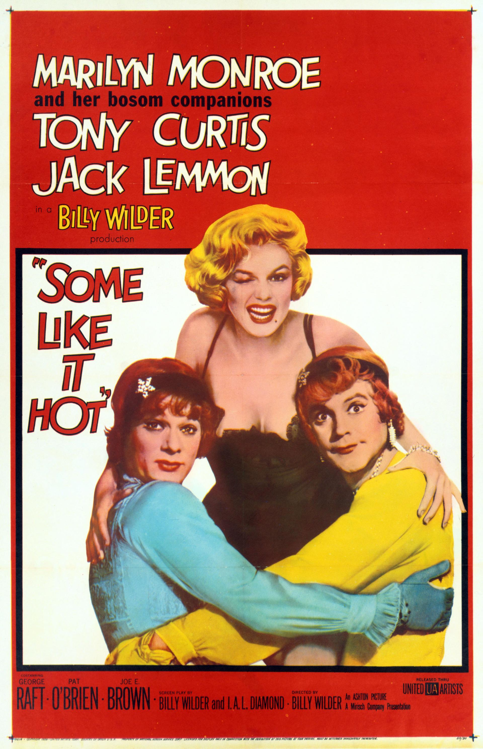 Some Like It Hot (1959) poster