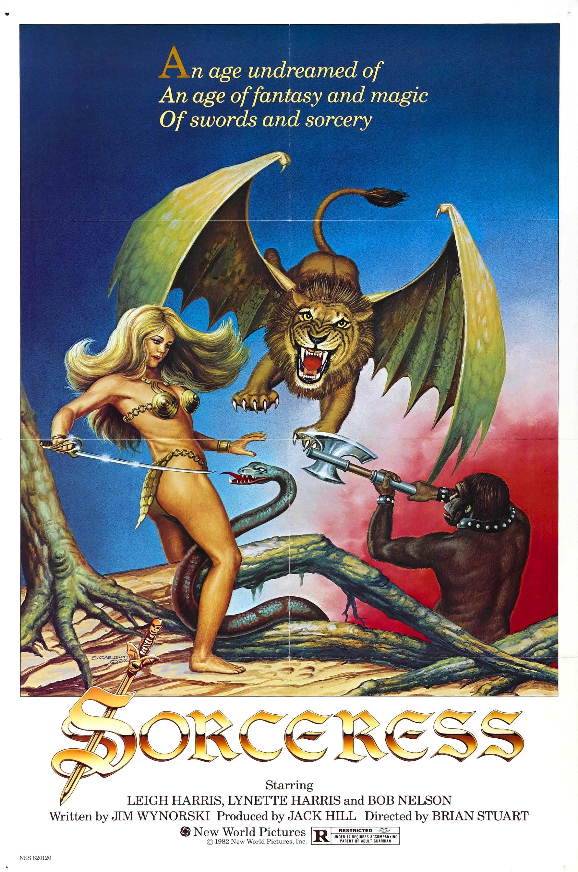 Sorceress (1982) poster