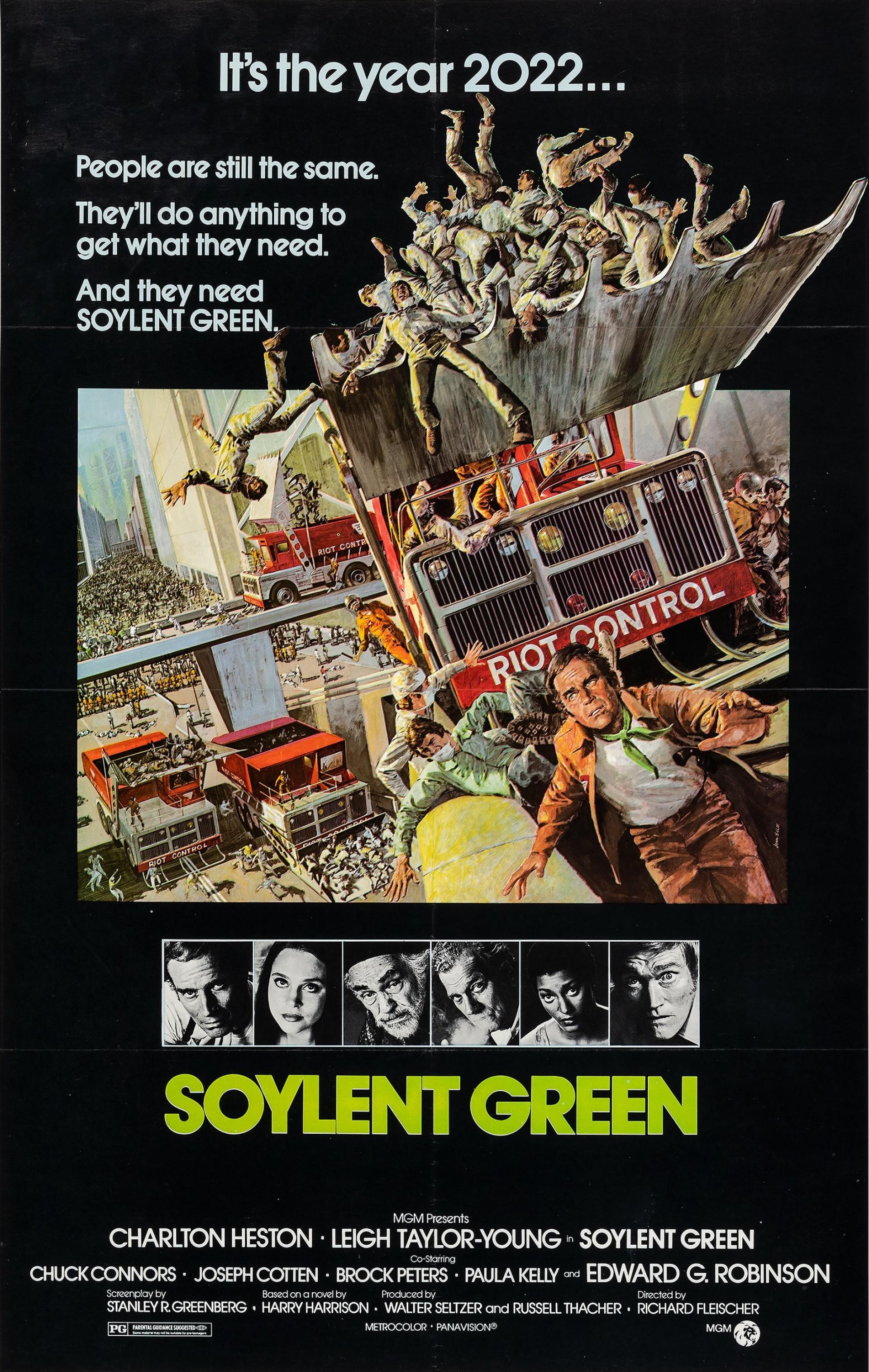 Soylent Green (1973) poster