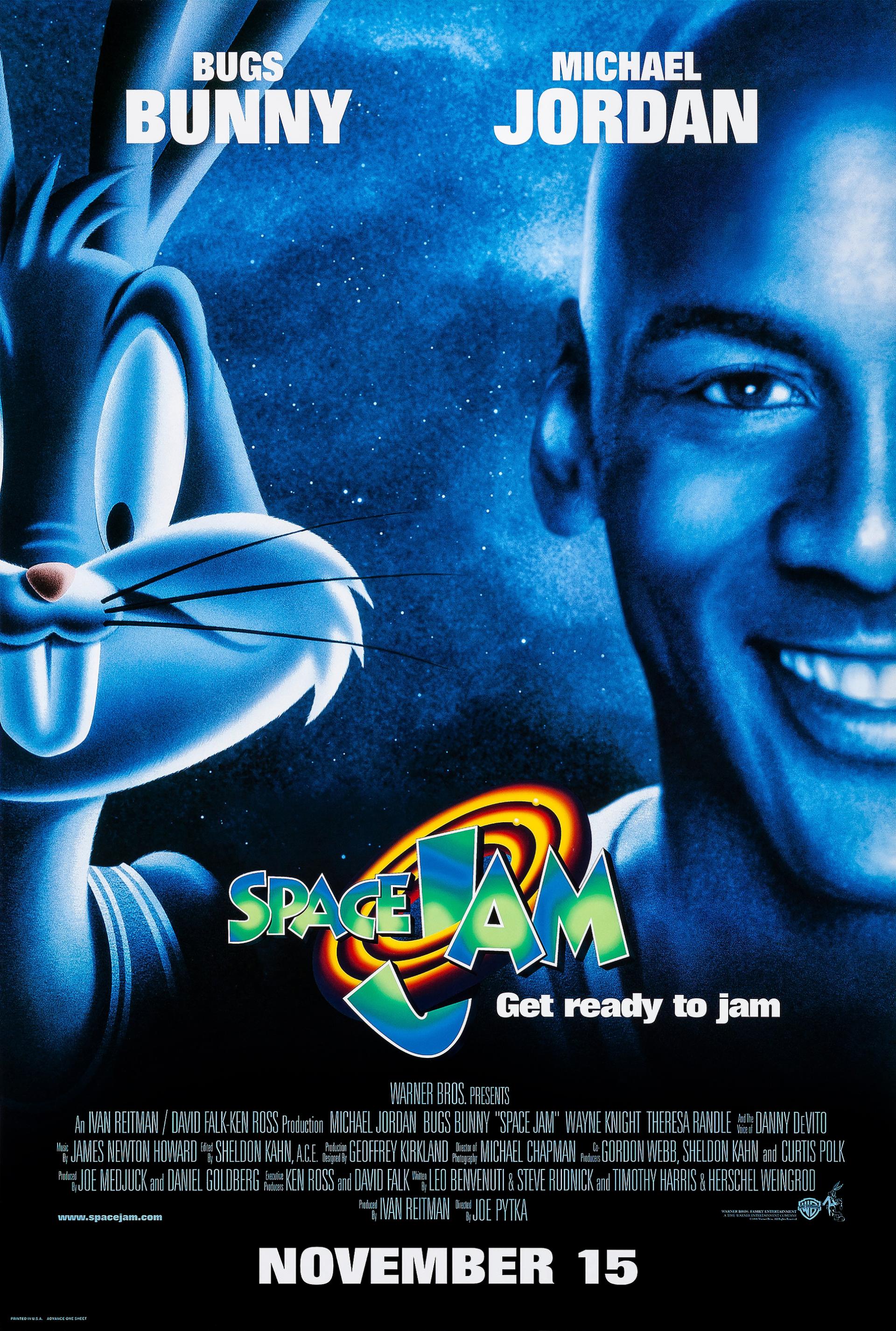 Space Jam (1996) poster