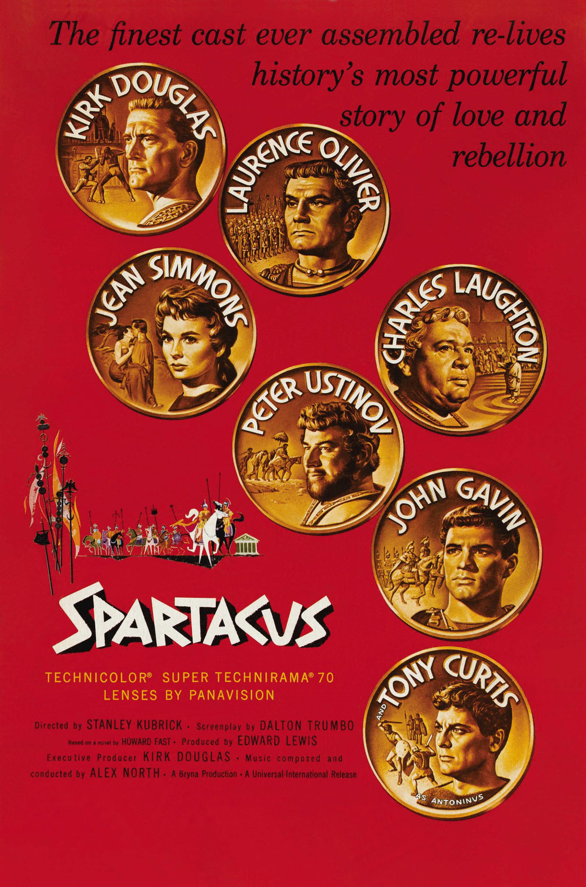 Spartacus (1960) poster