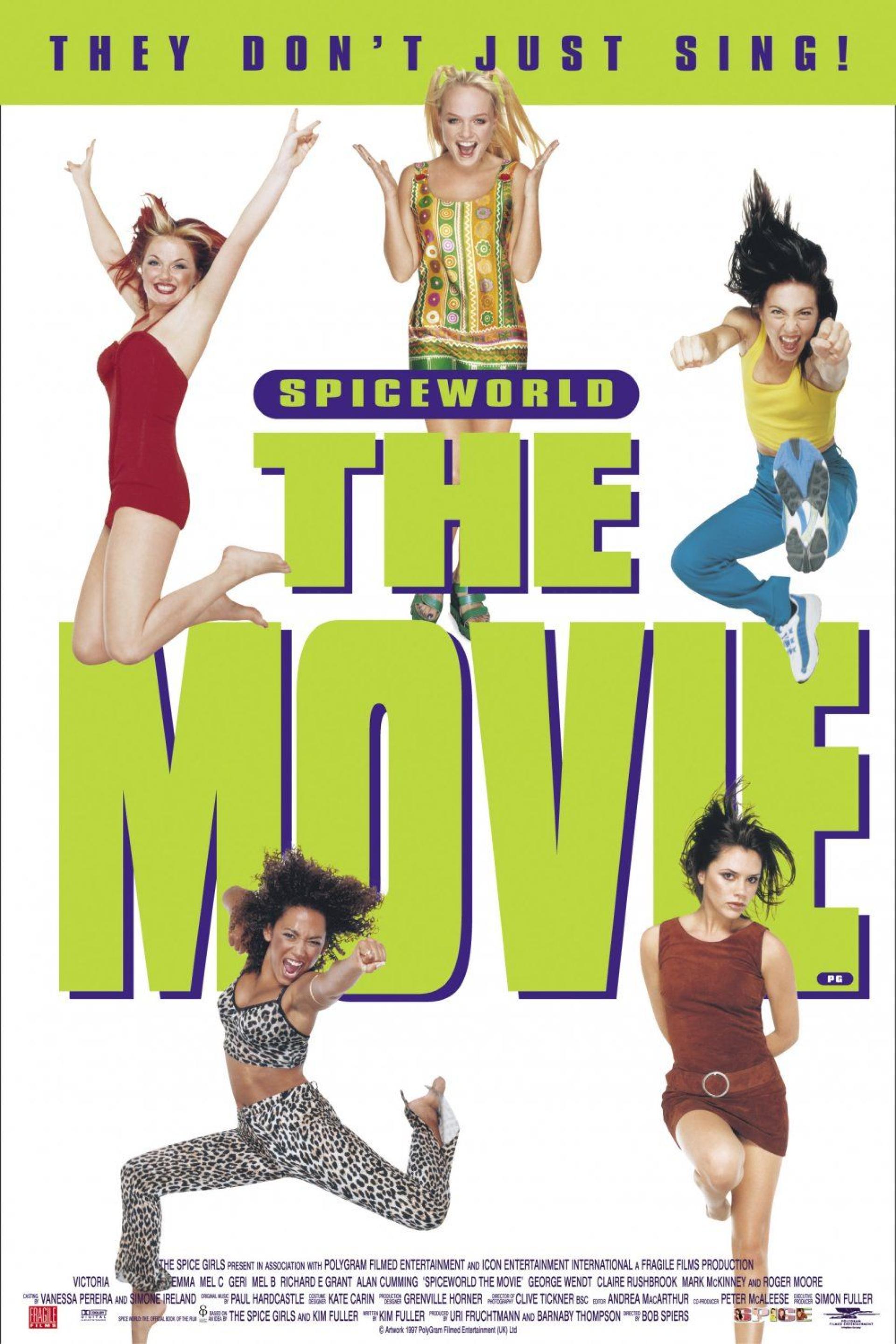 Spice World (1997) poster