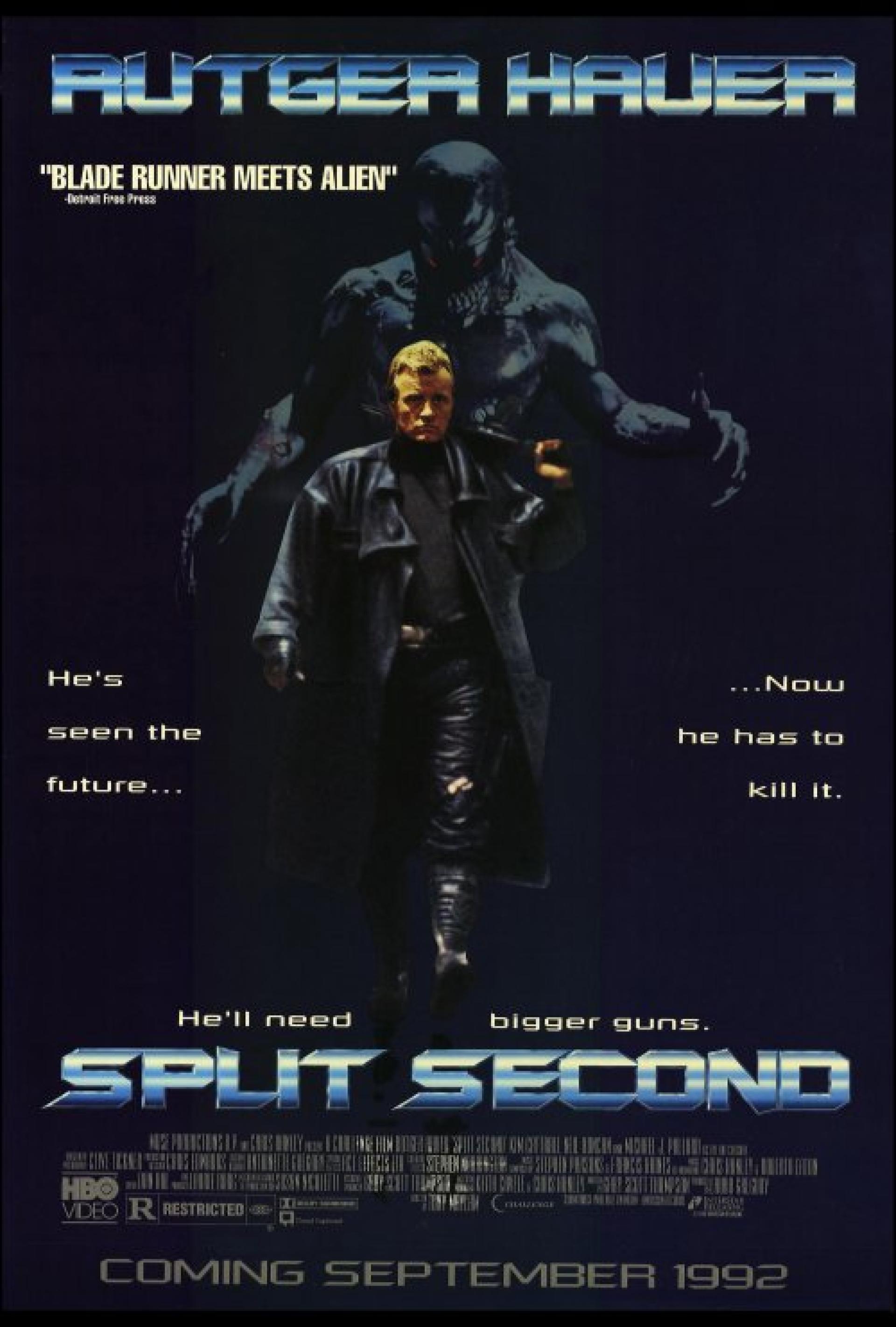 Split Second (1992) poster
