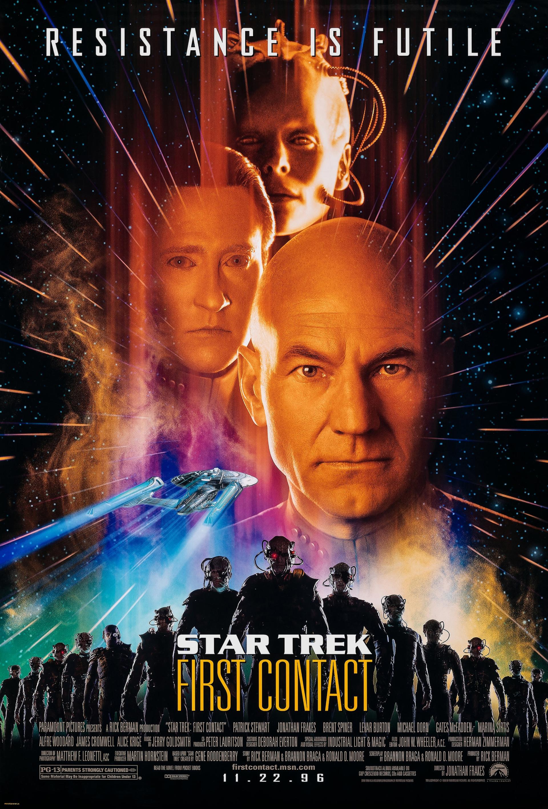 Star Trek: First Contact (1996) poster