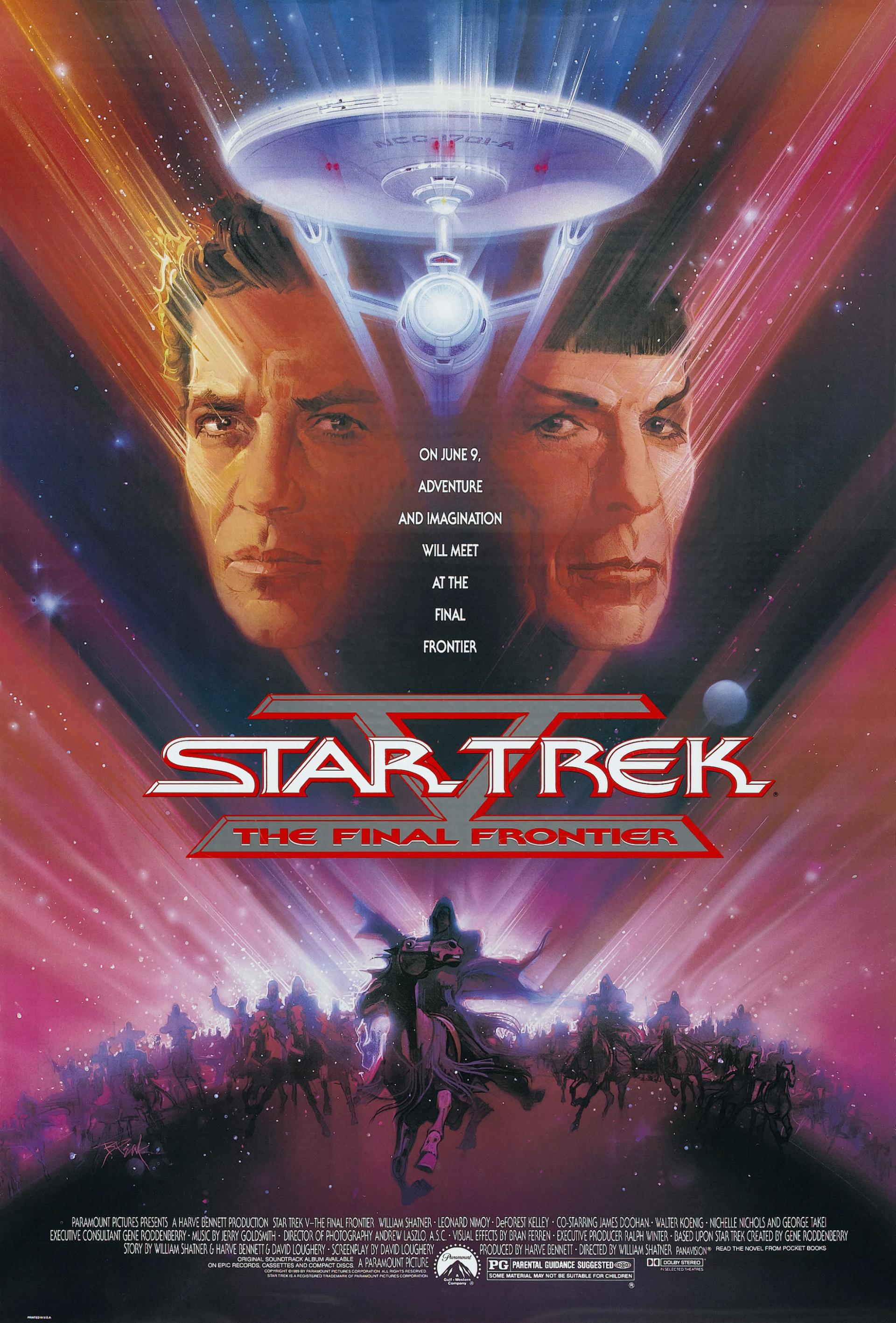 Star Trek V: The Final Frontier (1989) poster
