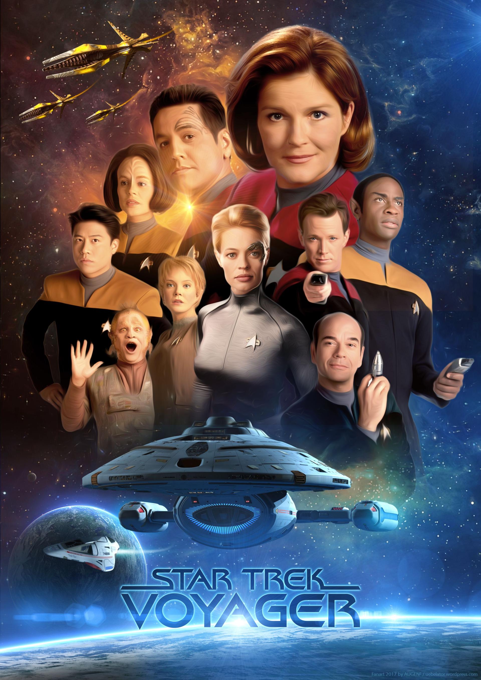 Star Trek: Voyager (1995) poster