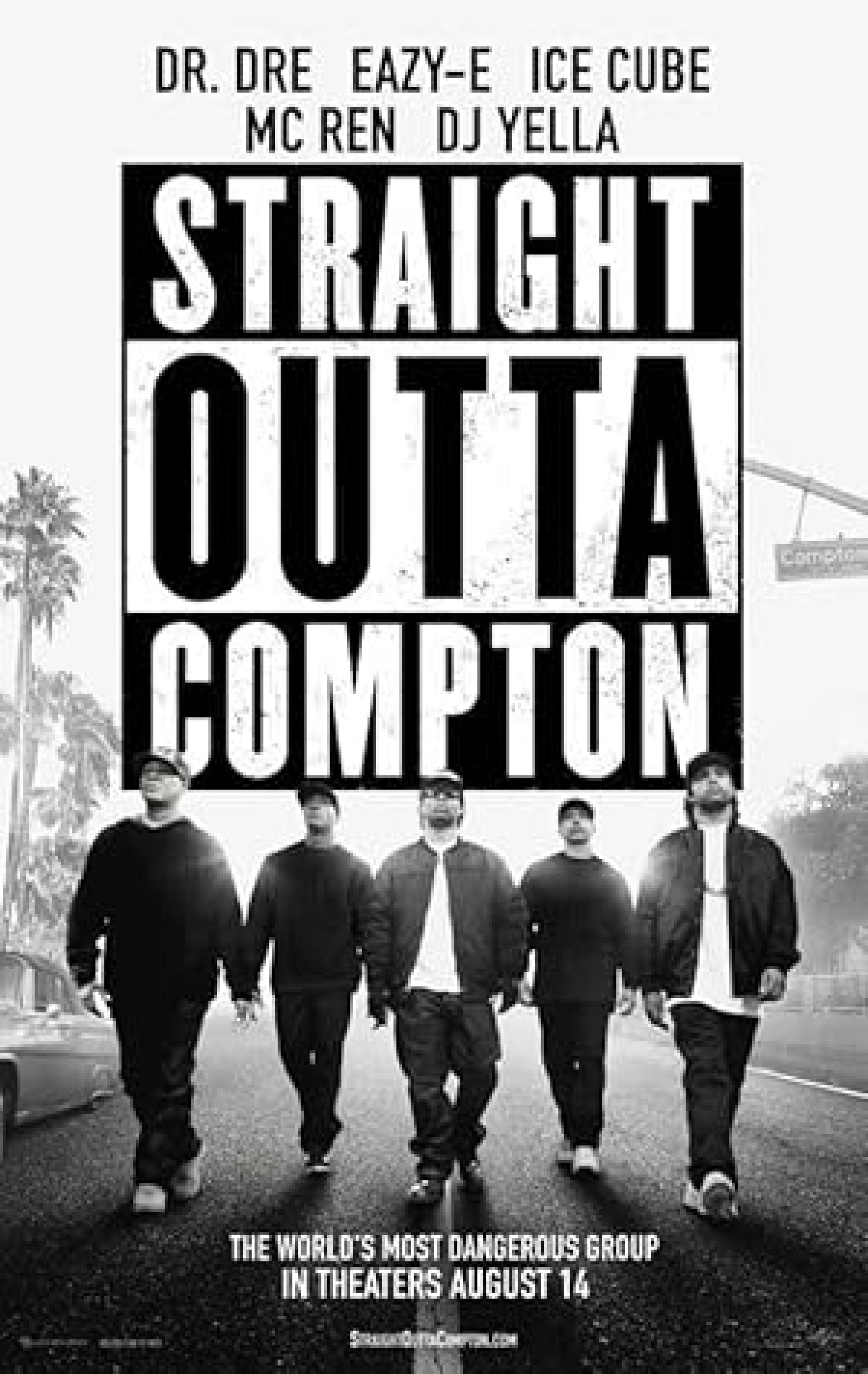 Straight Outta Compton (2015) poster