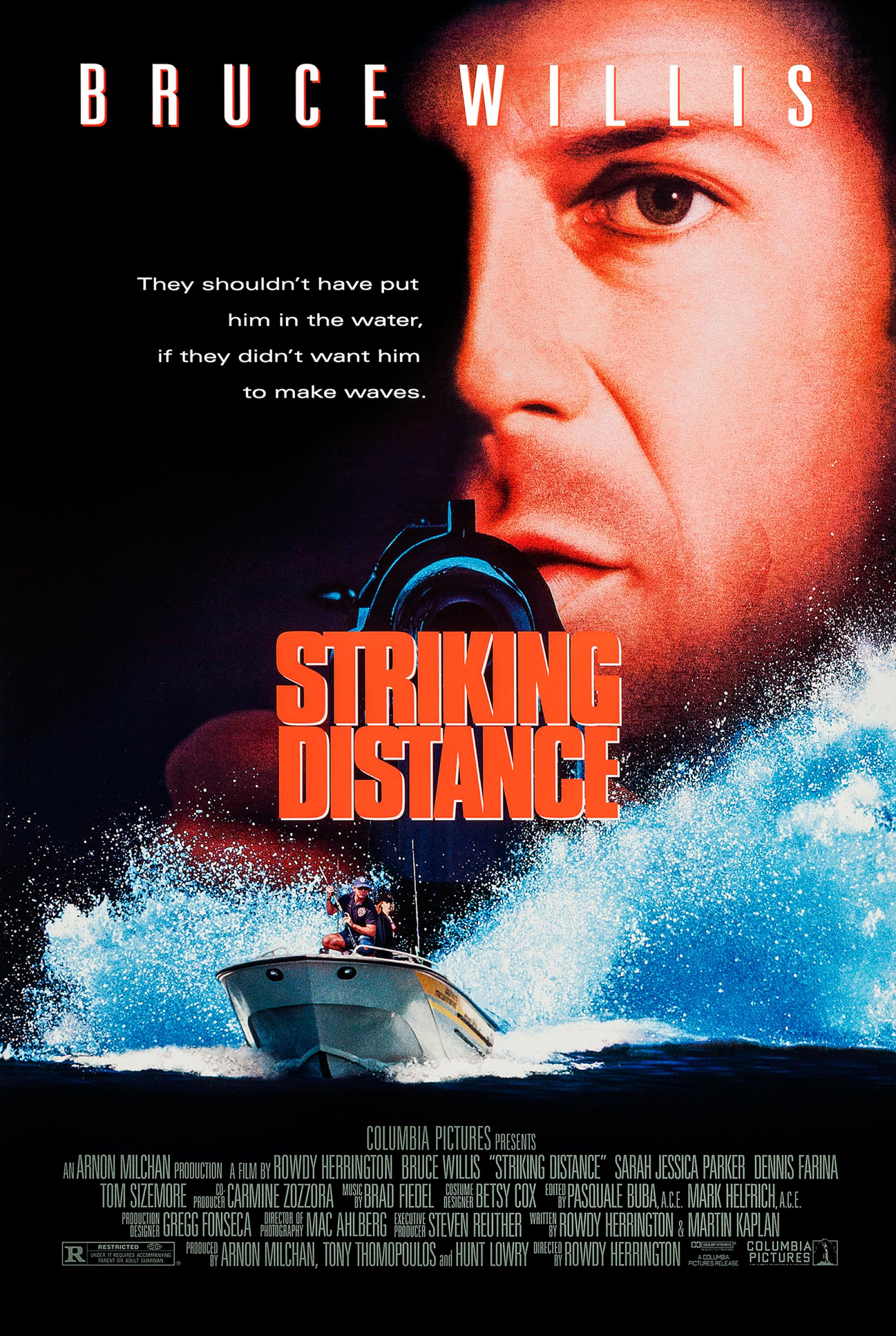 Striking Distance (1993) poster