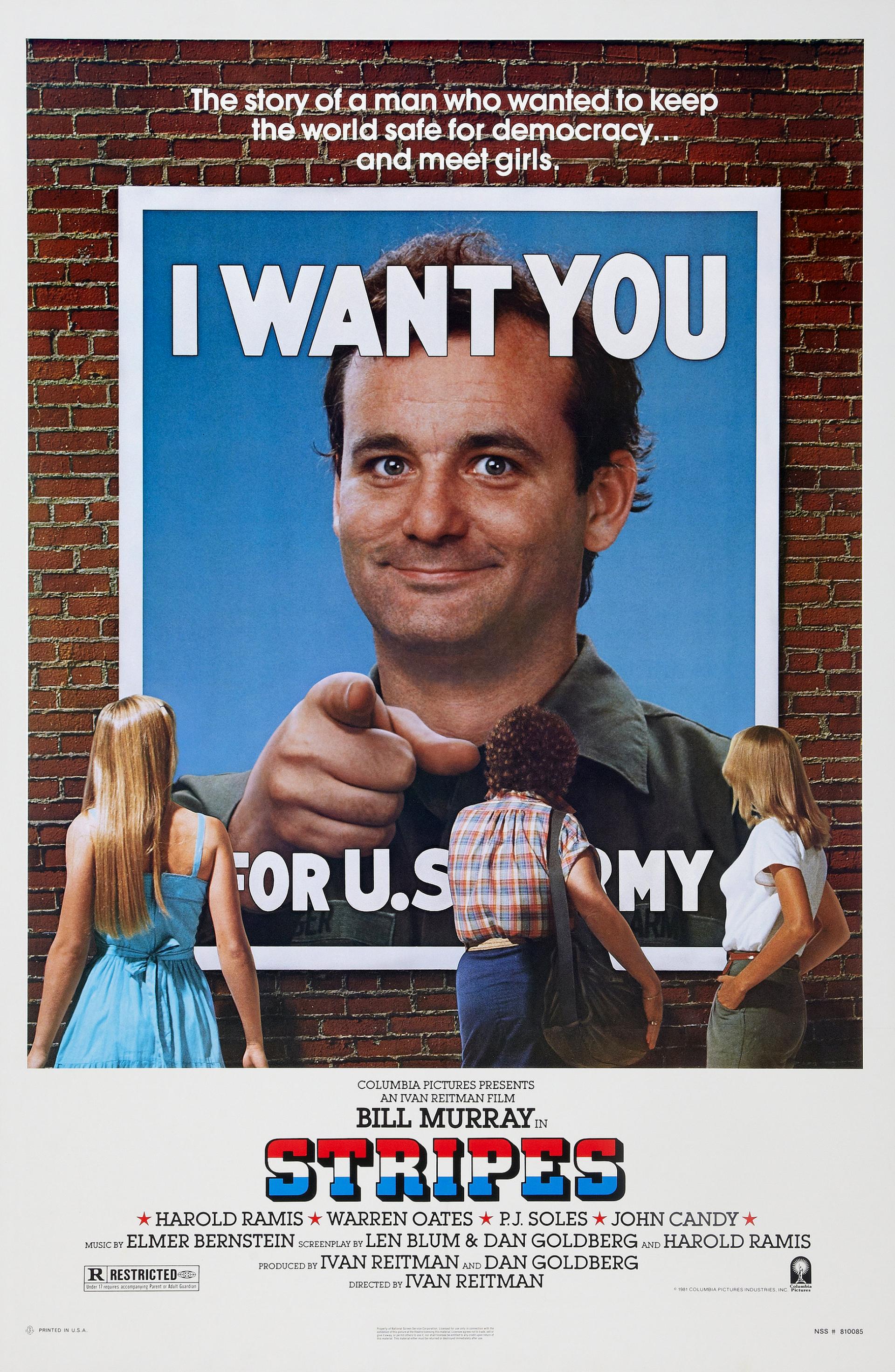 Stripes (1981) poster