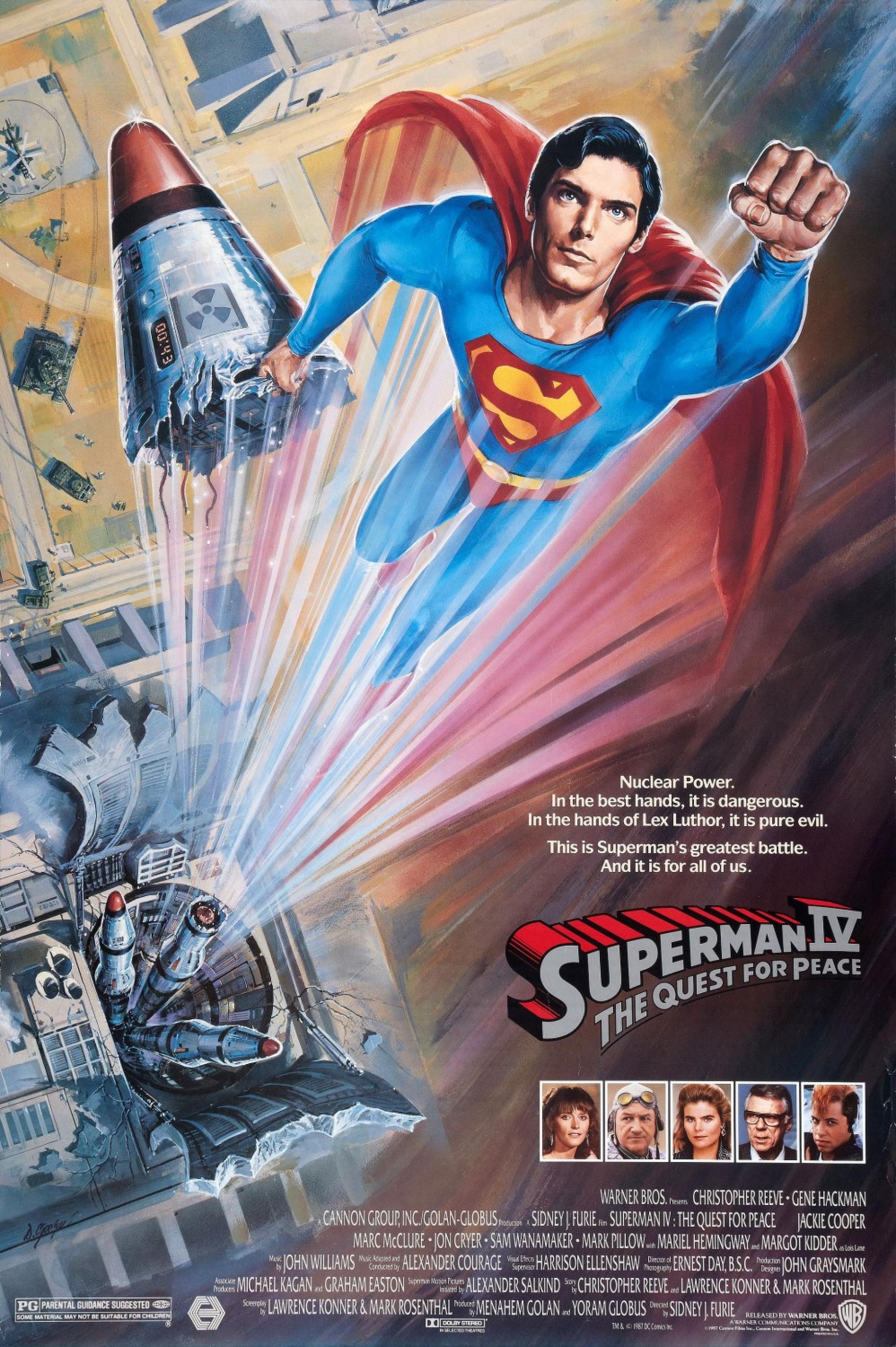 Superman IV: The Quest for Peace (1987) poster
