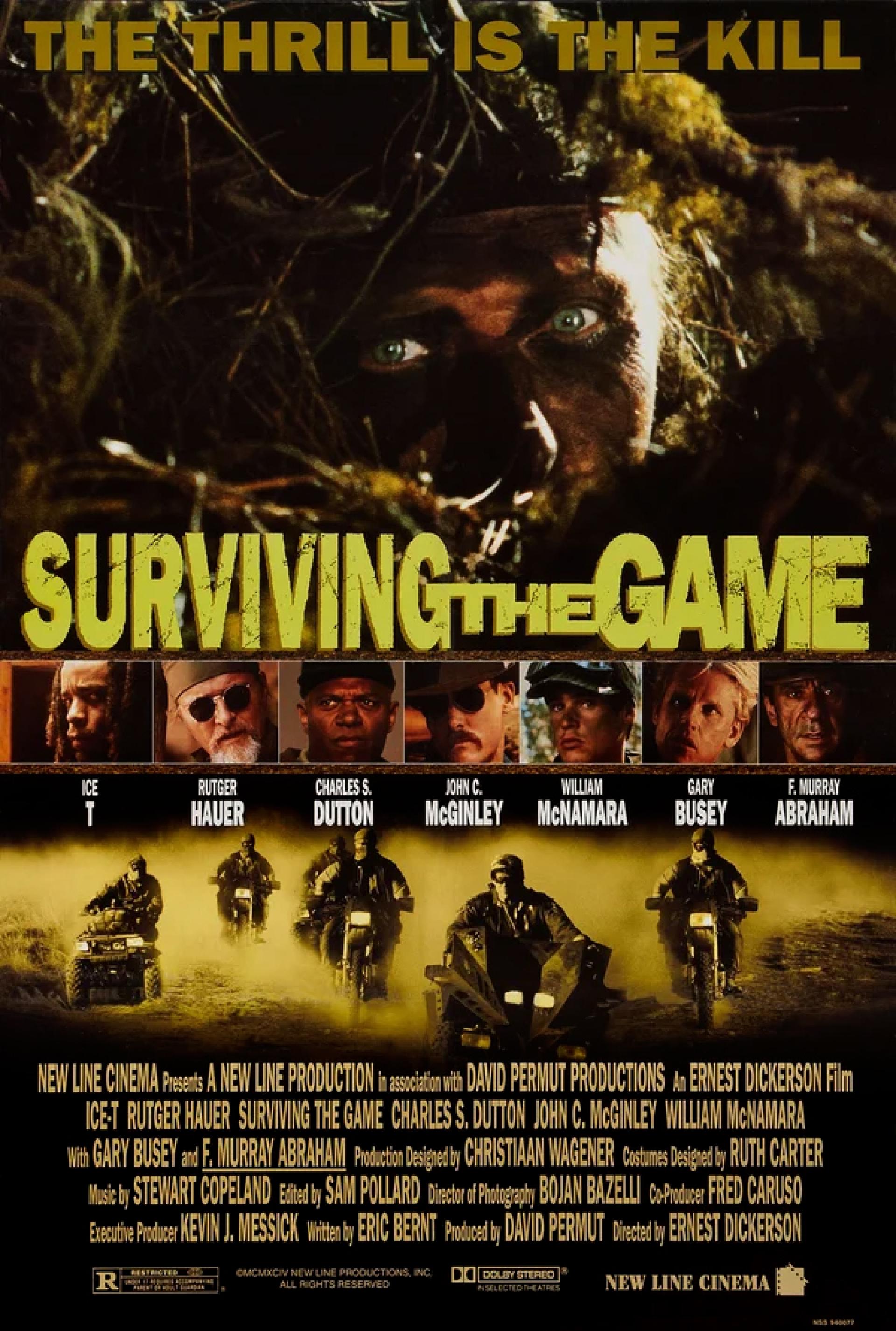Surviving the Game (1994) poster