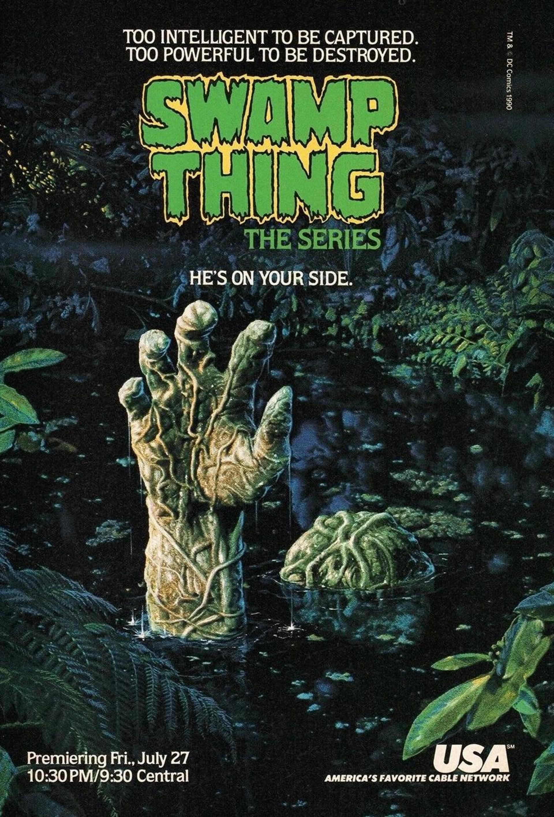 Swamp Thing (1990) poster