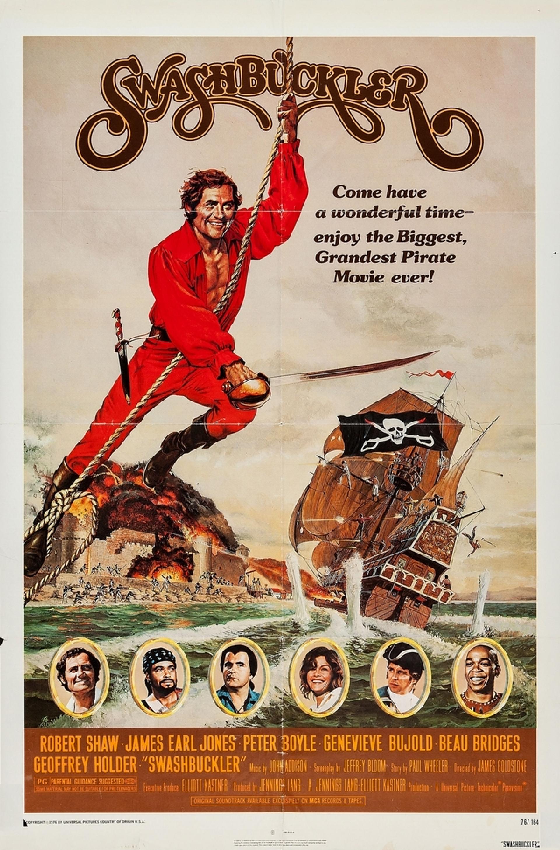 Swashbuckler (1976) poster