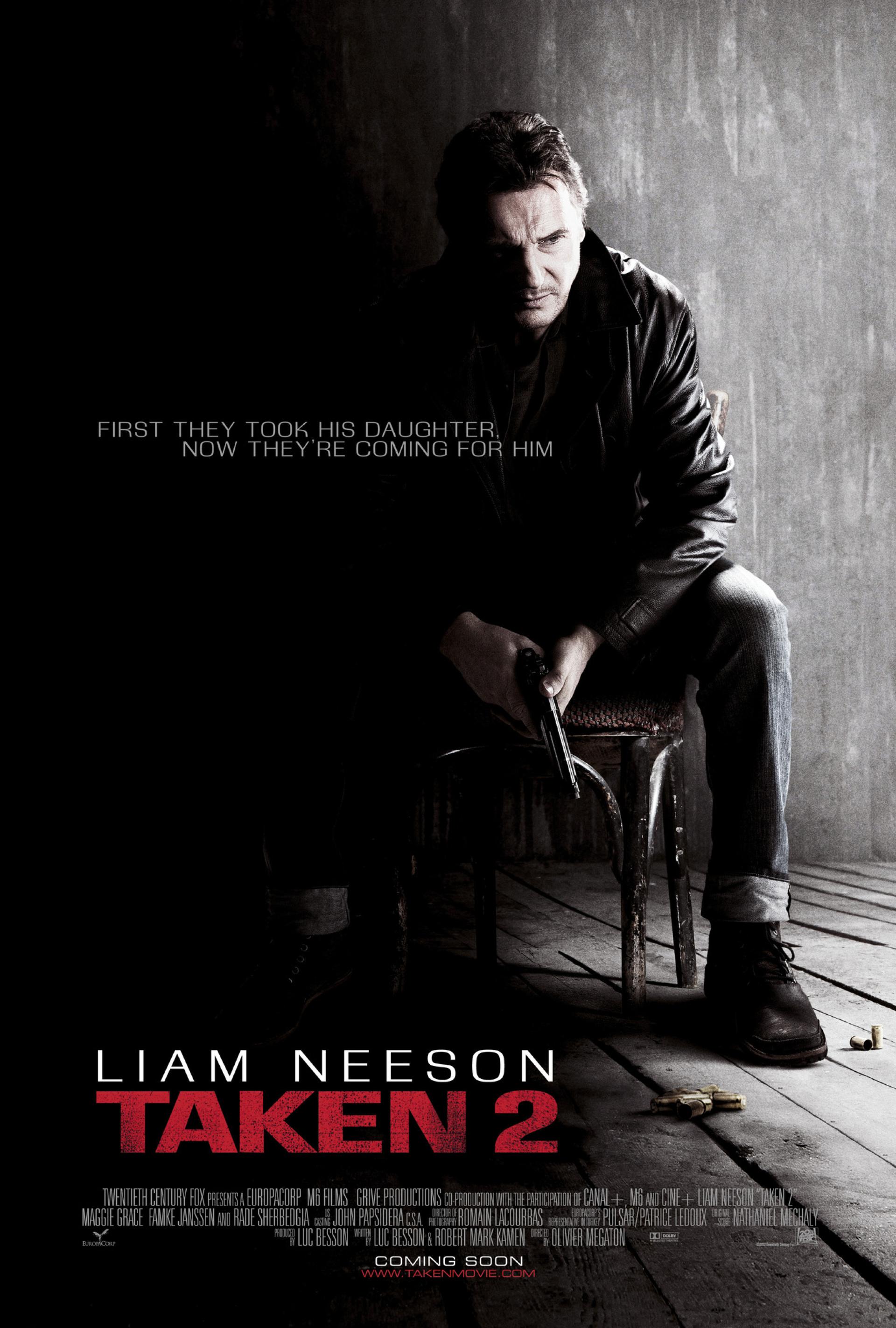 Taken 2 (2012) poster