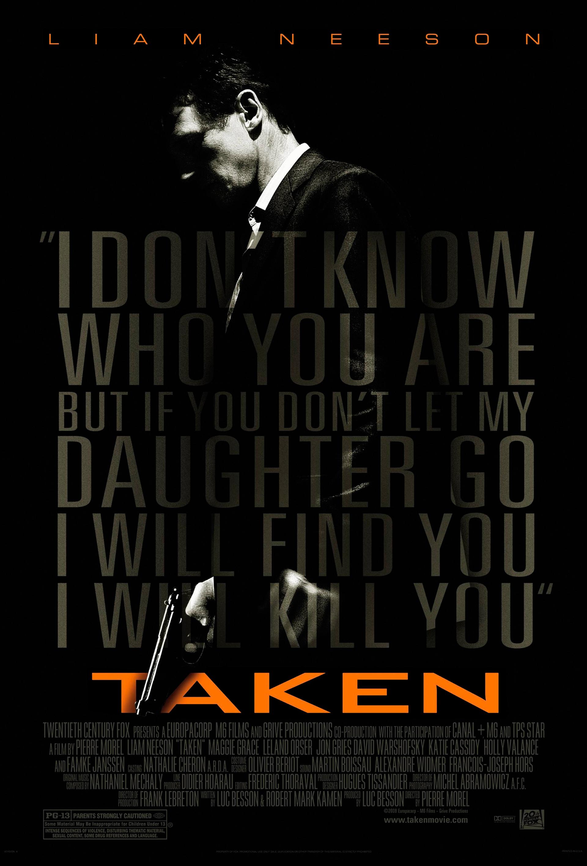Taken (2008) poster