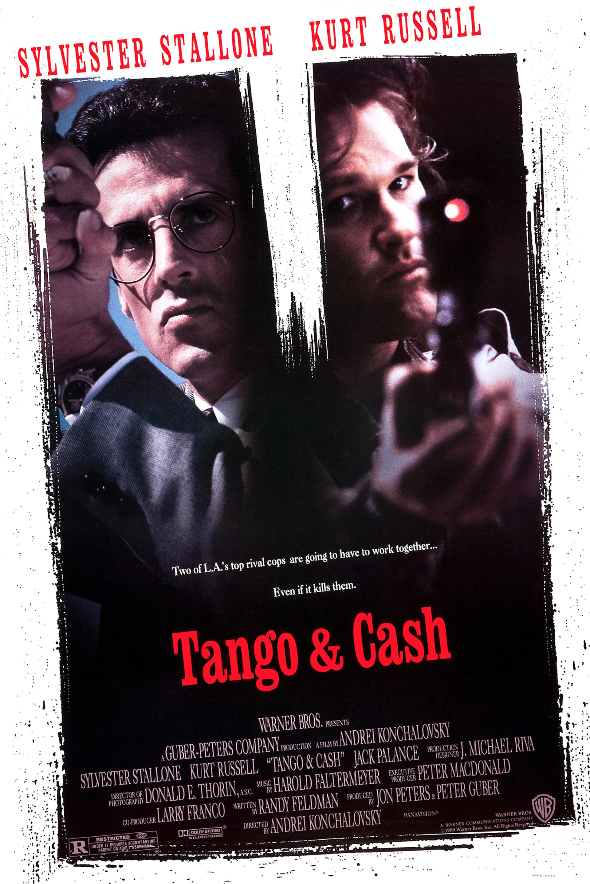 Tango & Cash (1989) poster