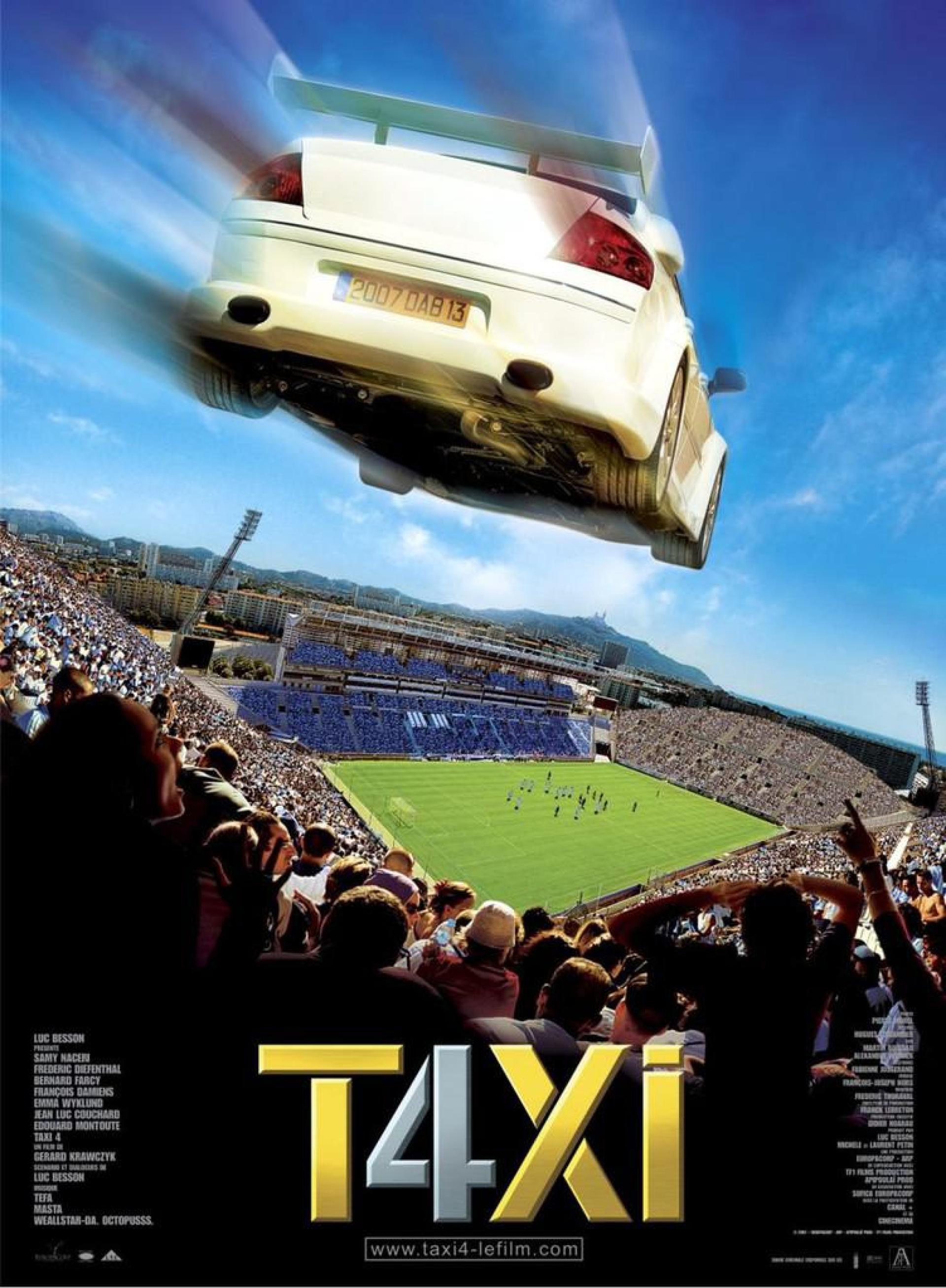 Taxi 4 (2007) poster