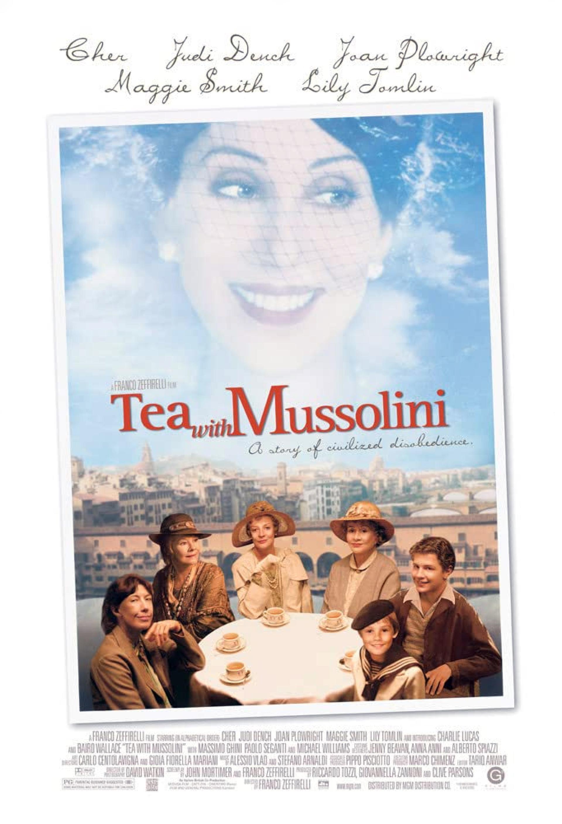 Tea with Mussolini (1999) poster