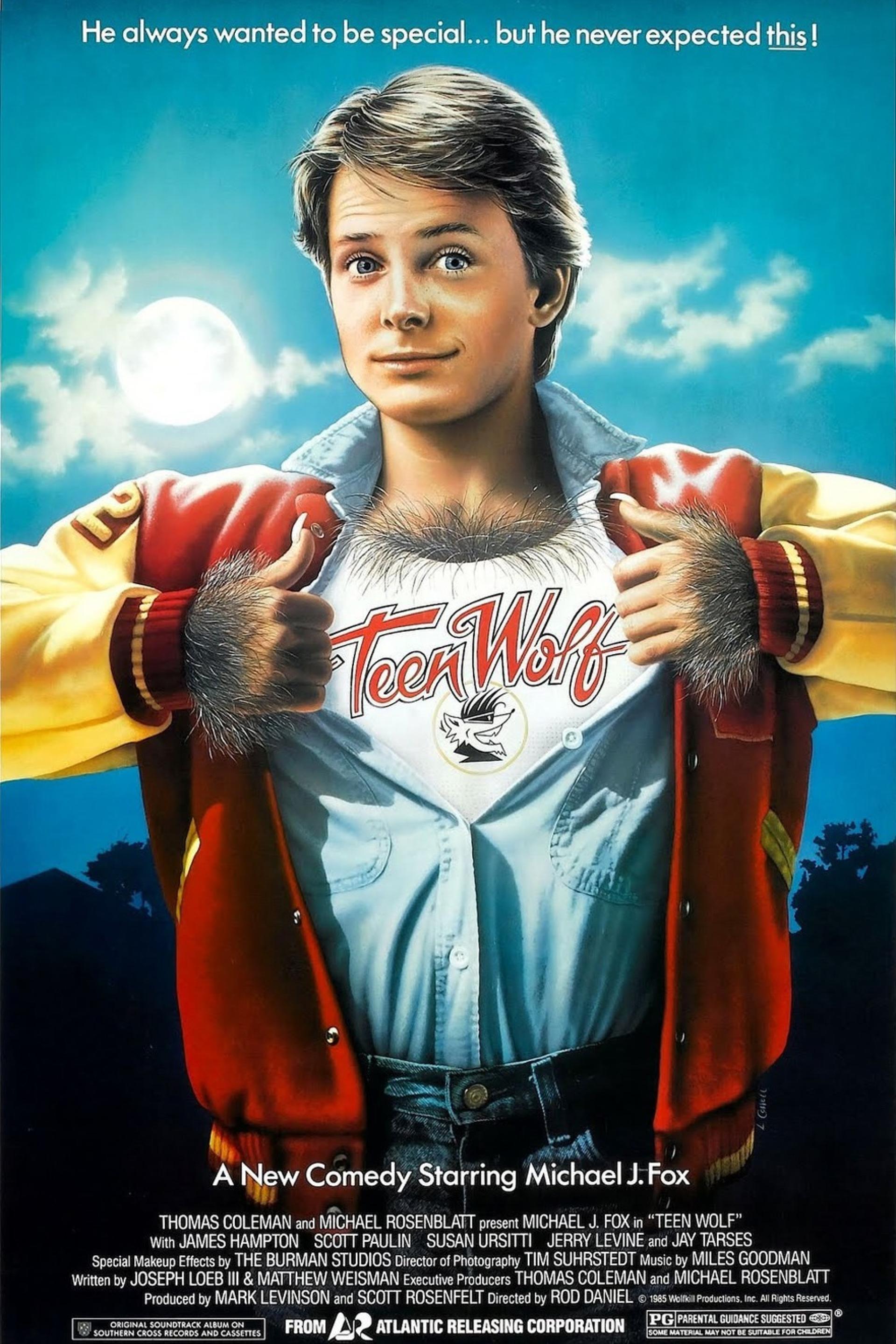 Teen Wolf (1985) poster