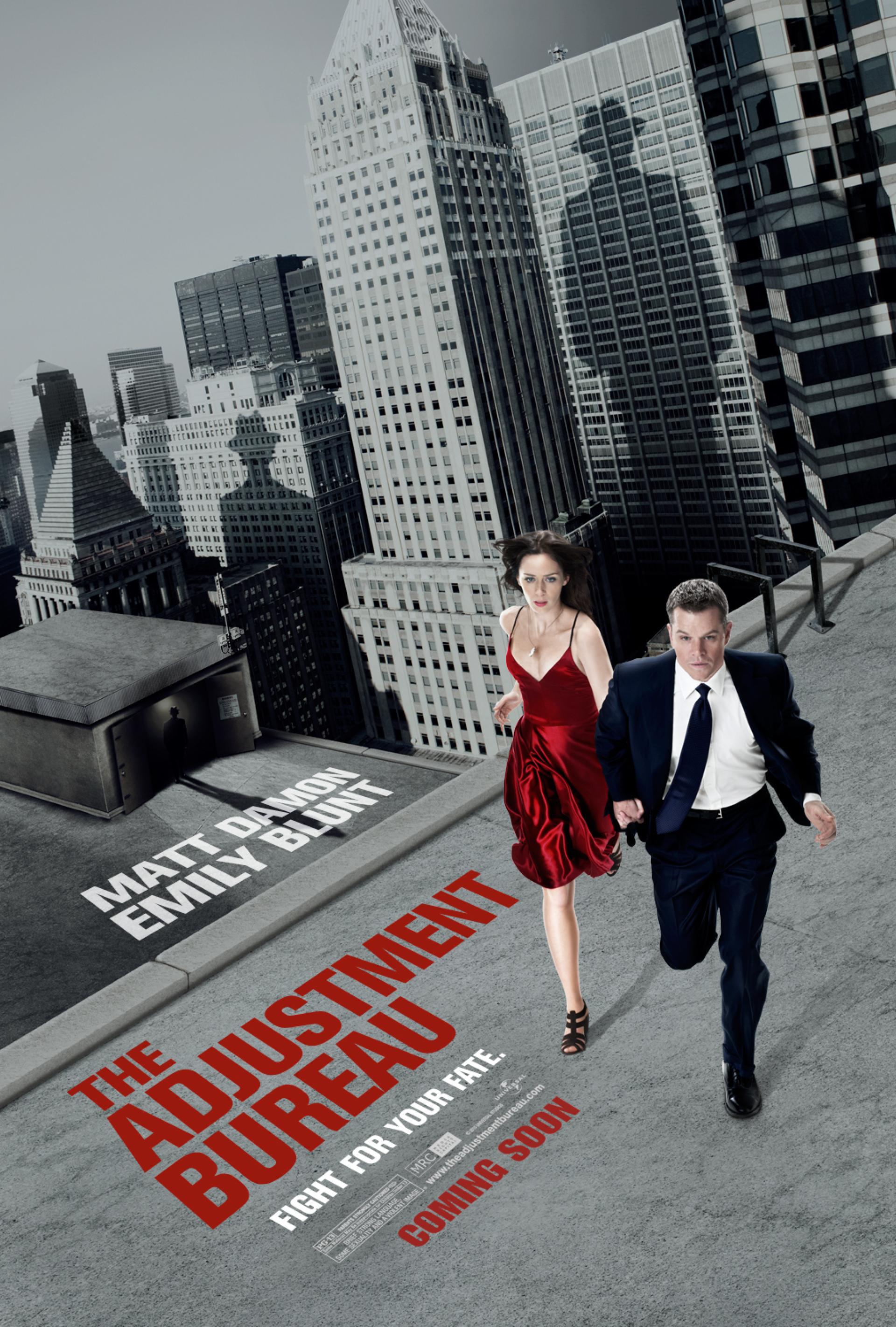 The Adjustment Bureau (2011) poster