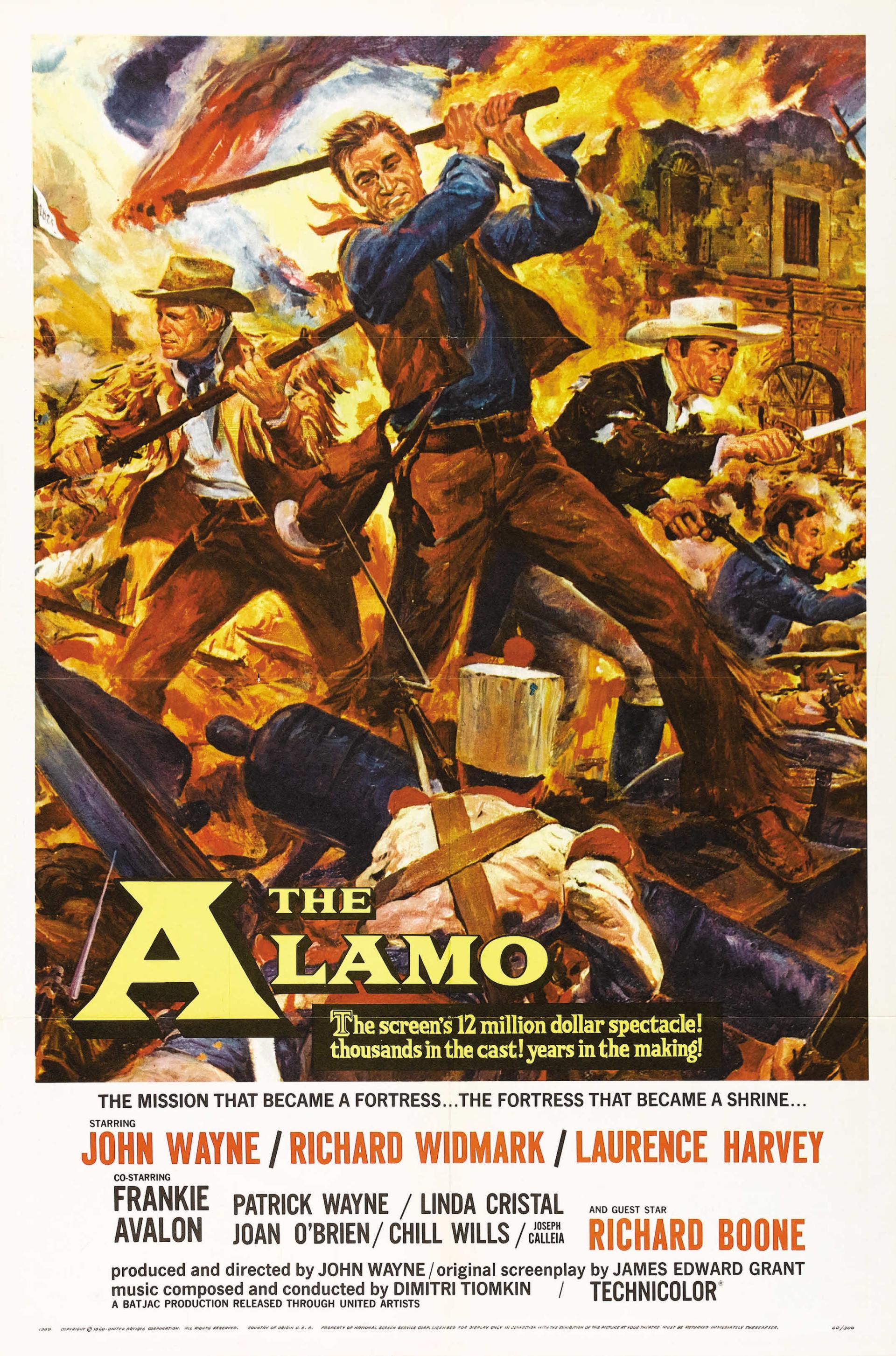 The Alamo (1960) poster