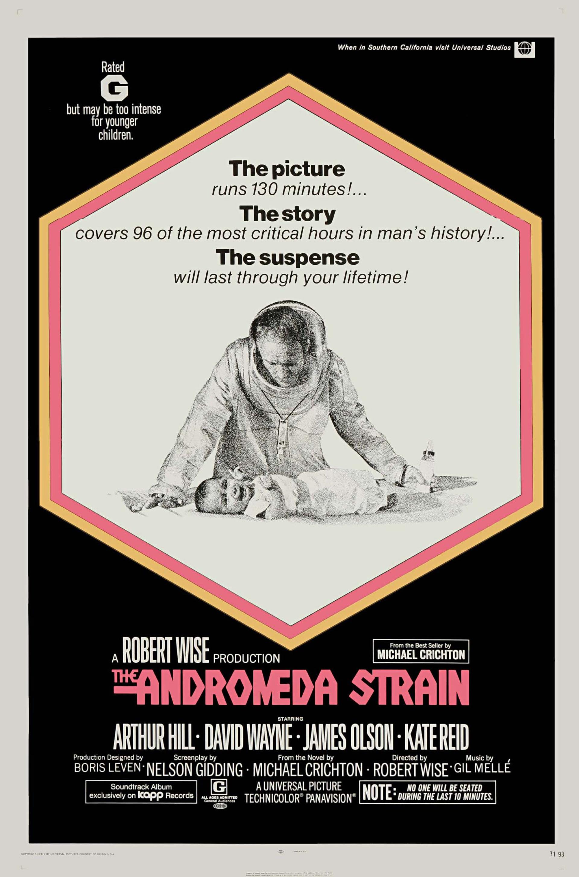 The Andromeda Strain (1971) poster
