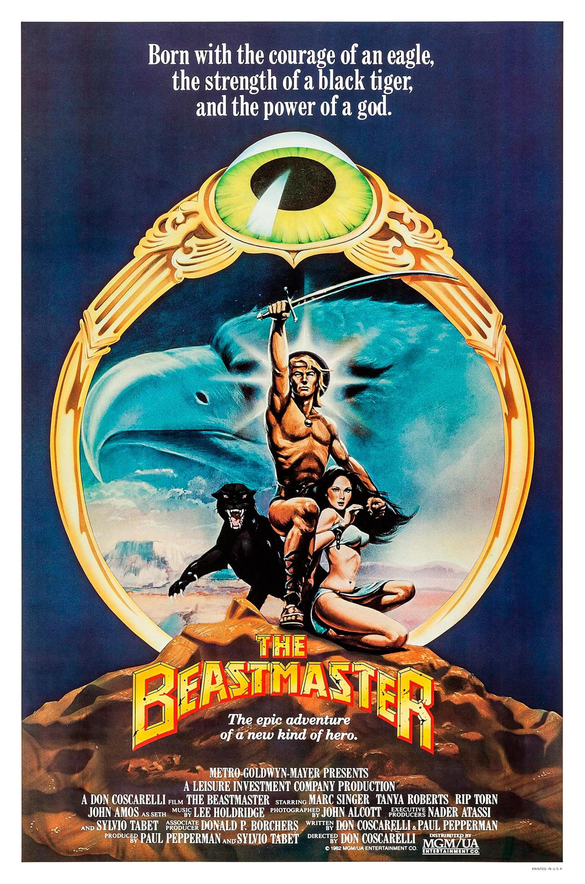 The Beastmaster (1982) poster