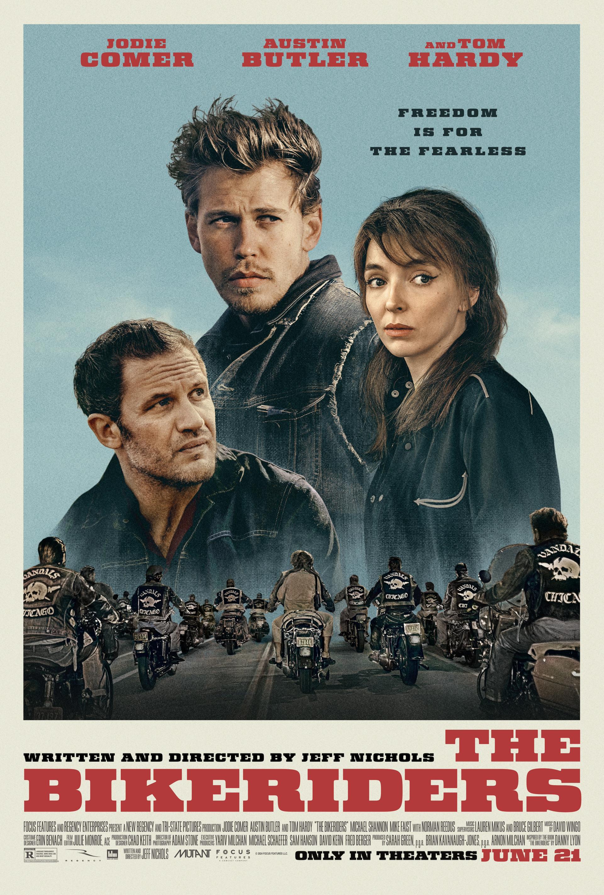 The Bikeriders (2023) poster