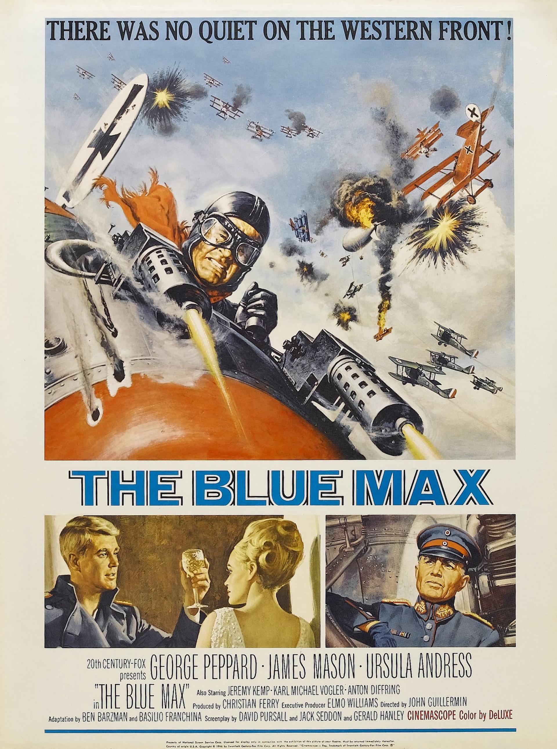 The Blue Max (1966) poster
