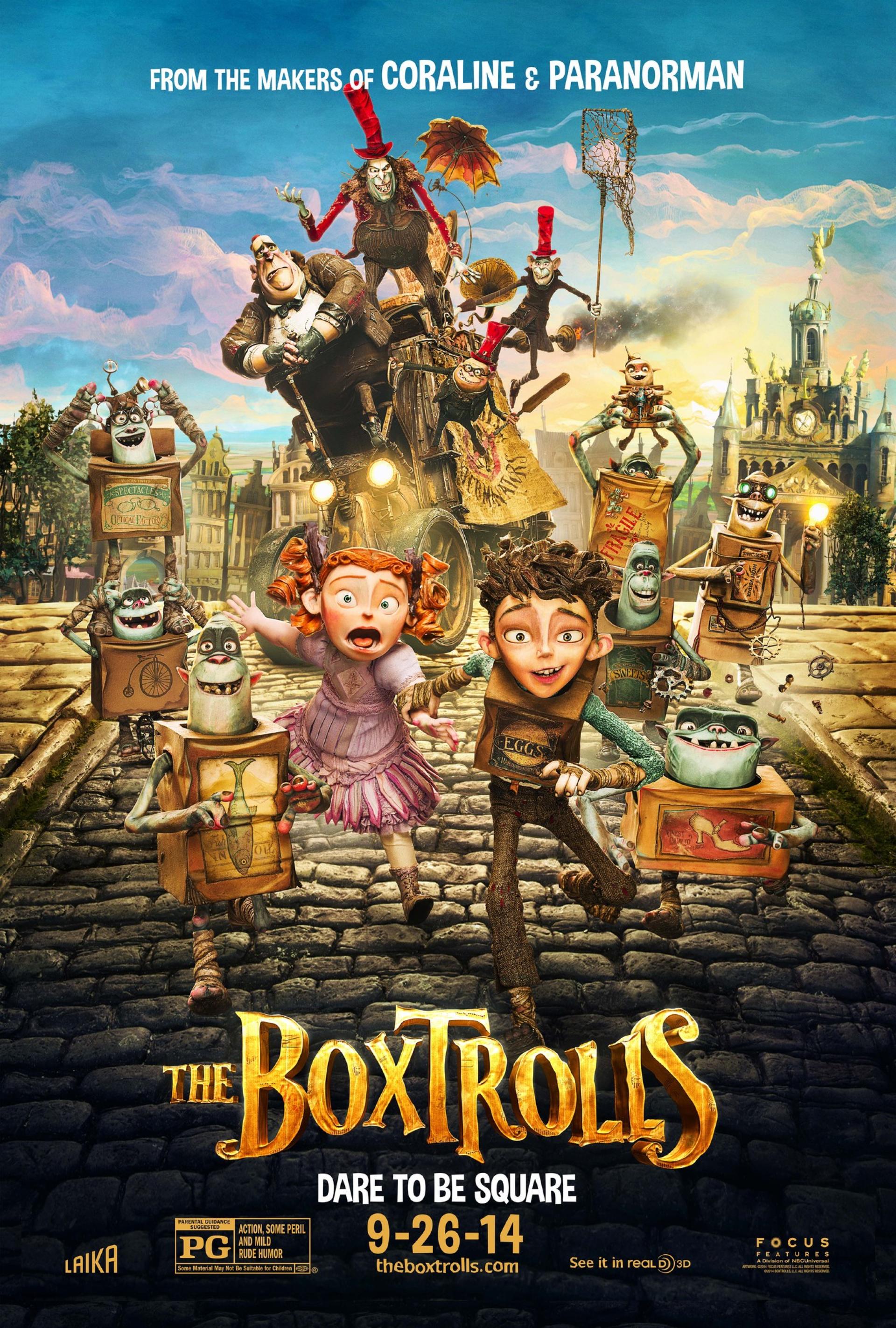 The Boxtrolls (2014) poster
