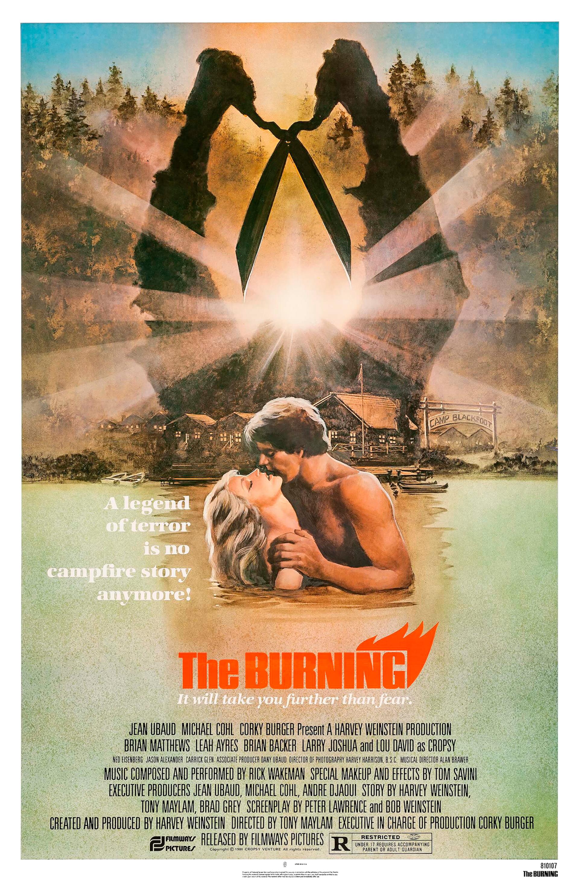 The Burning (1981) poster