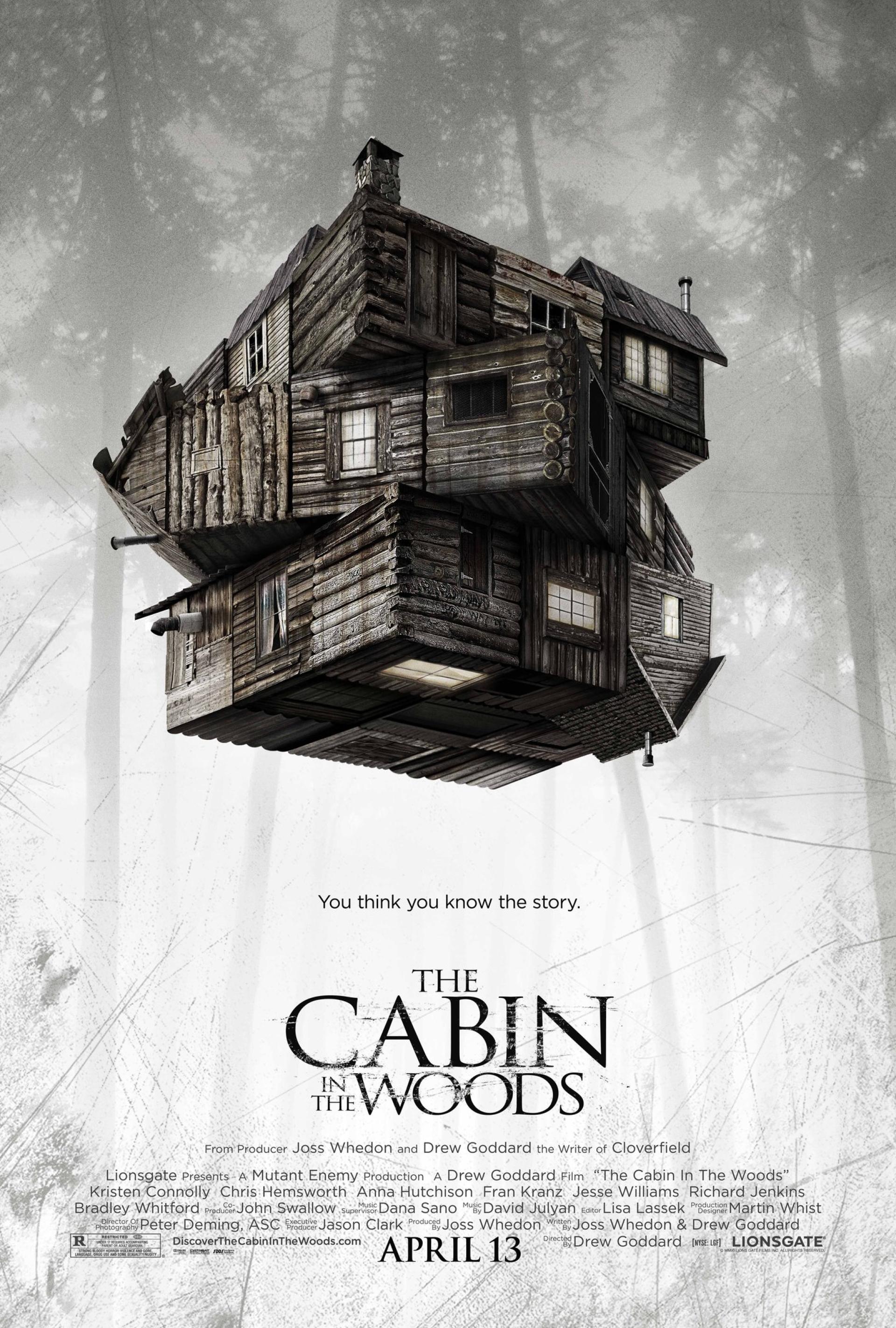 The Cabin in the Woods (2011) poster