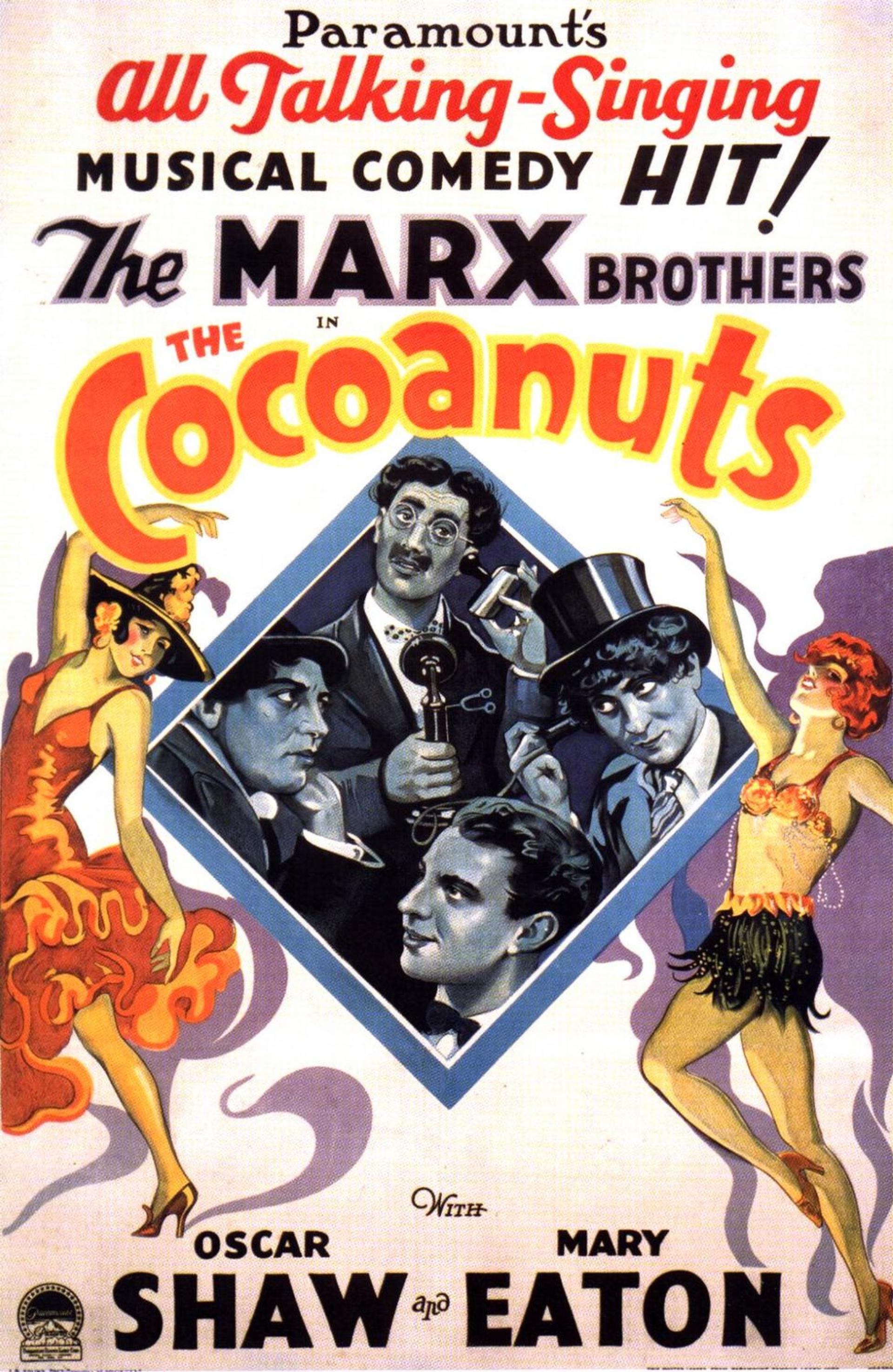 The Cocoanuts (1929) poster