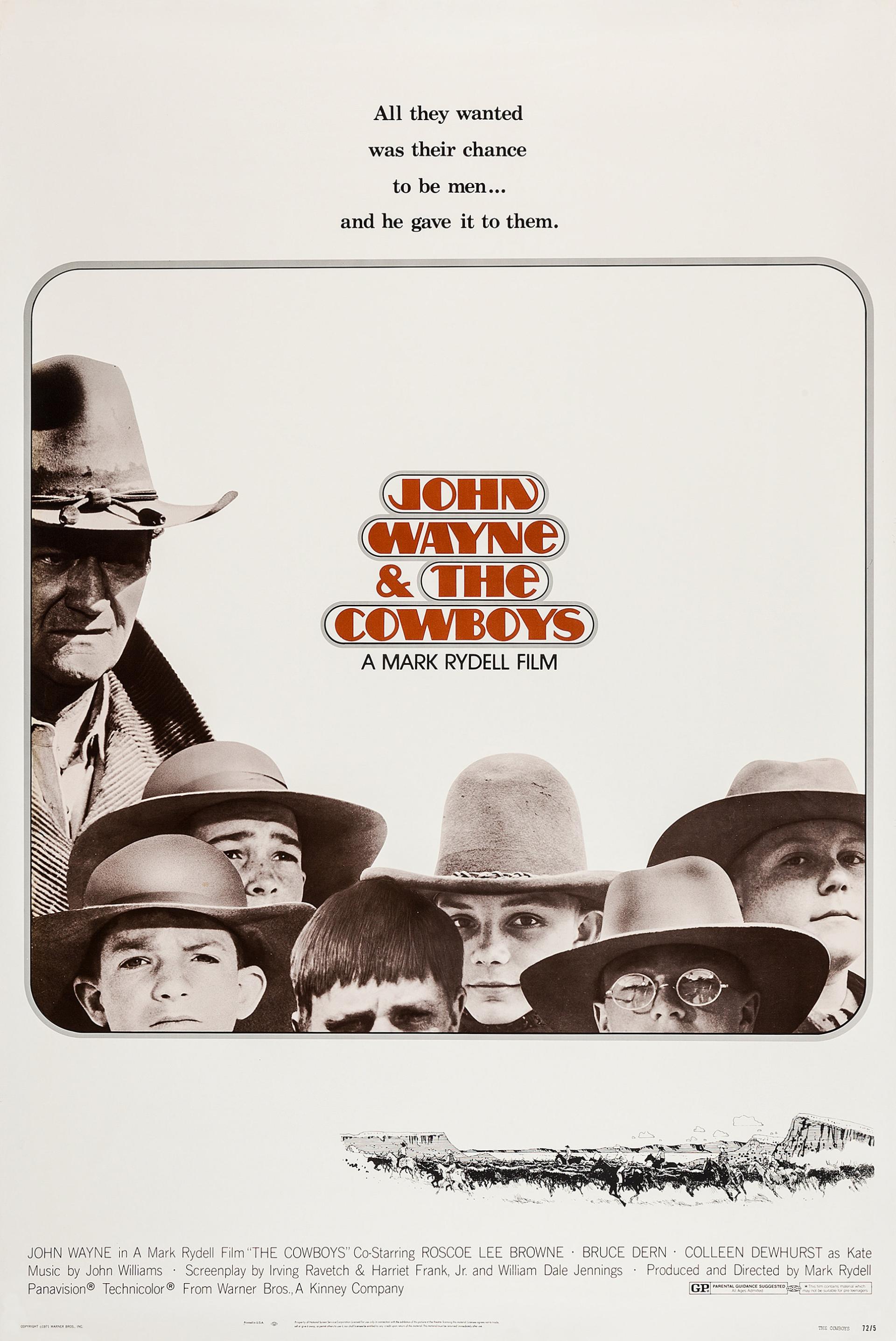 The Cowboys (1972) poster