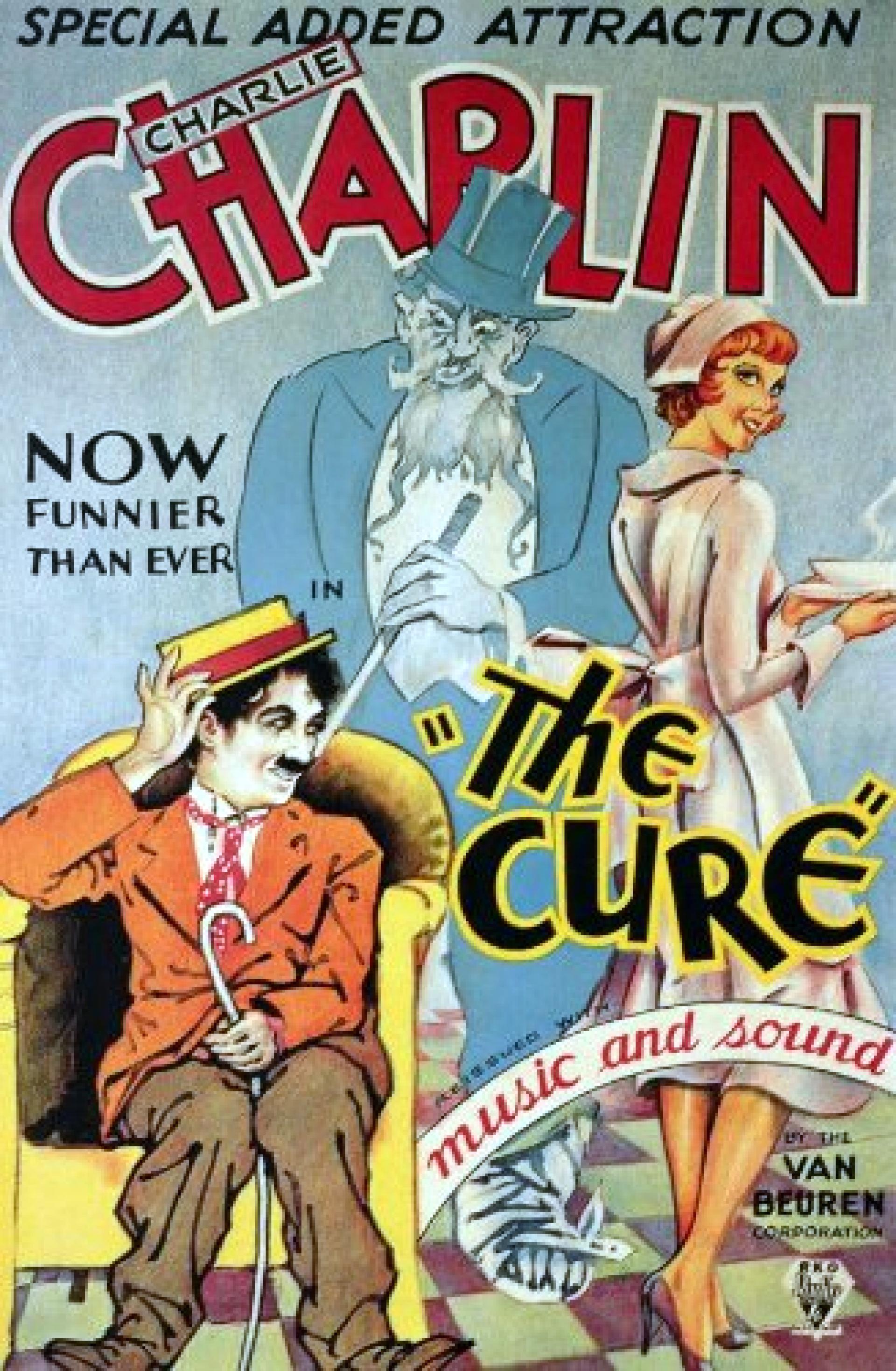 The Cure (1917) poster