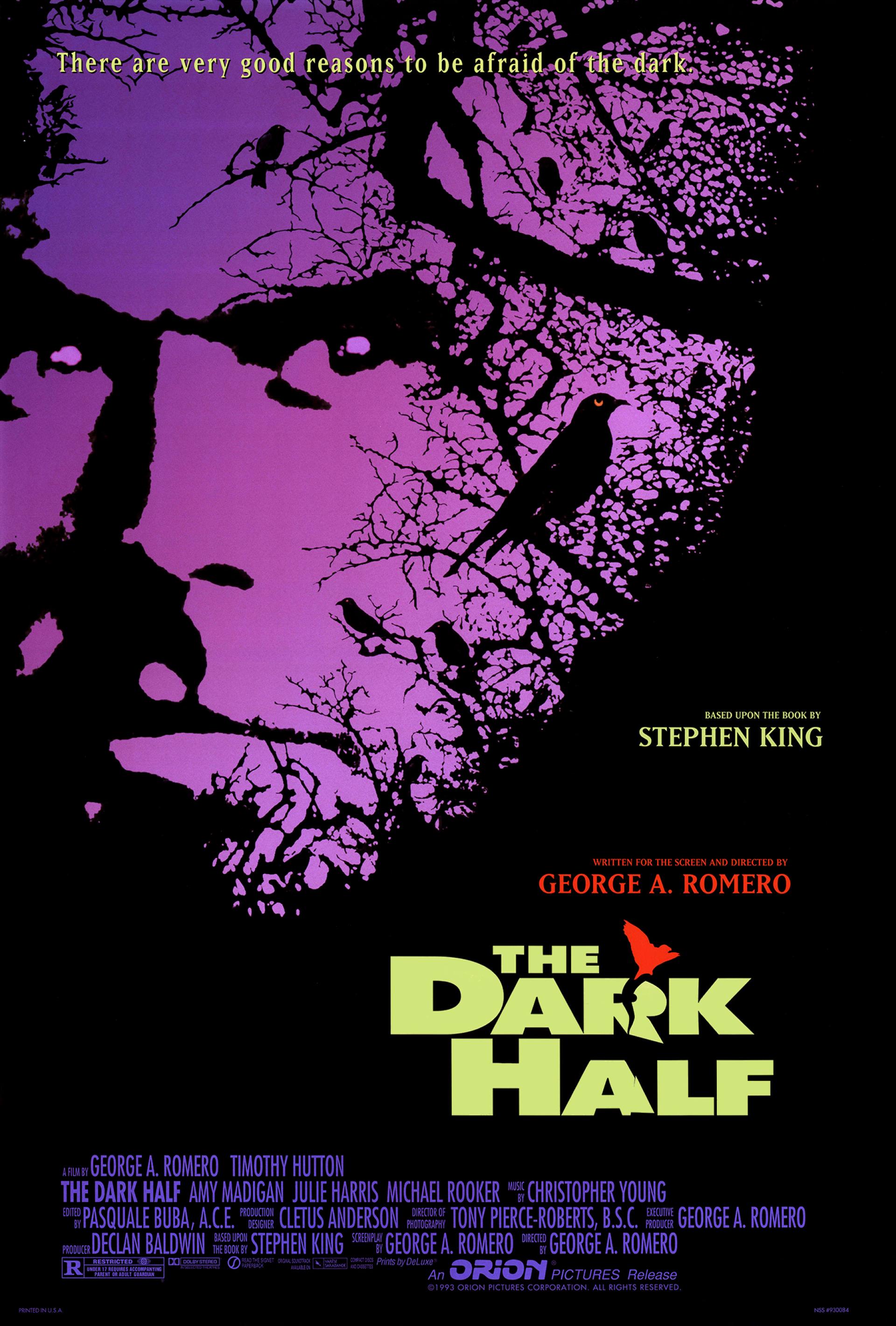 The Dark Half (1993) poster