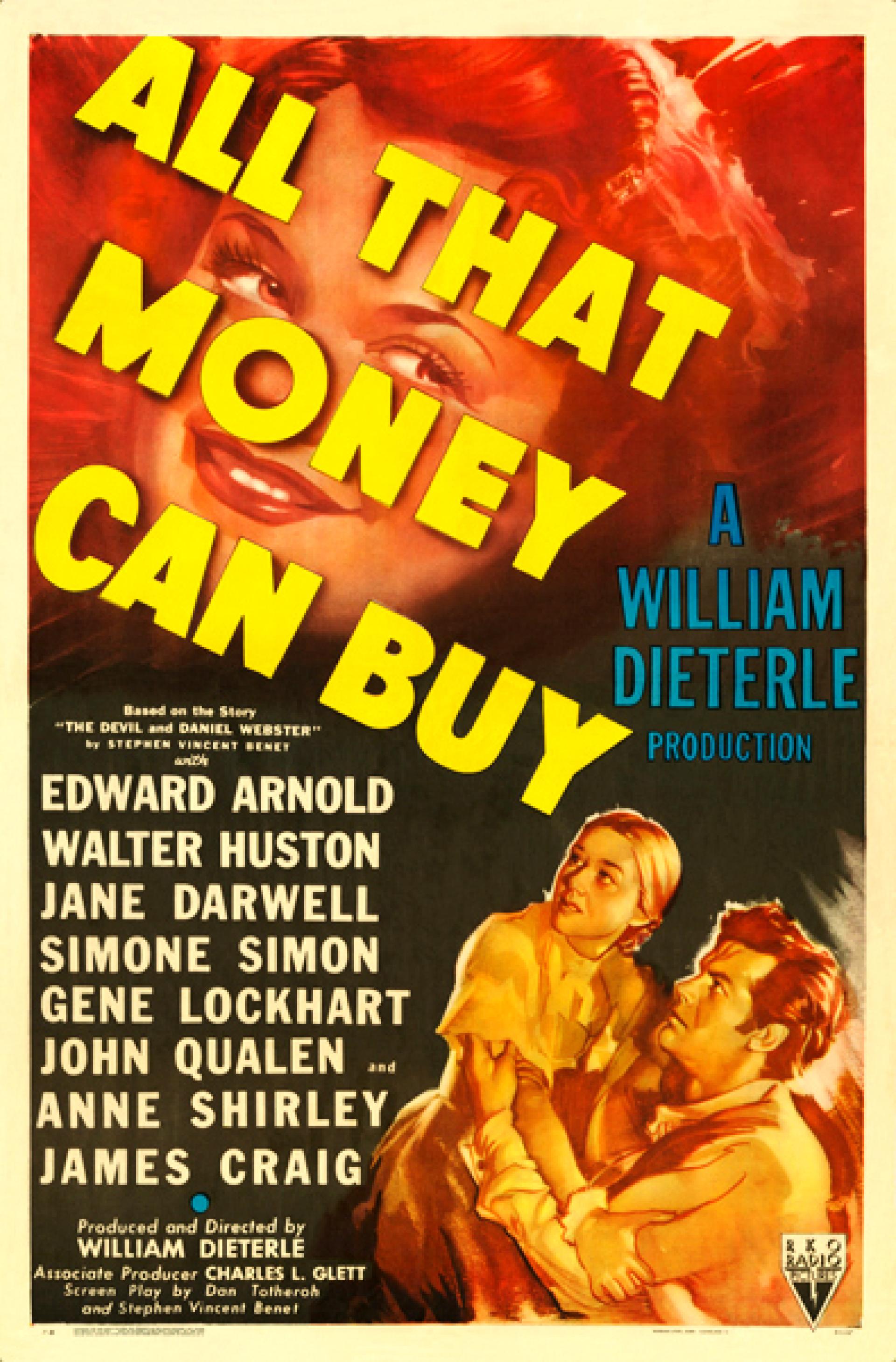 The Devil and Daniel Webster (1941) poster