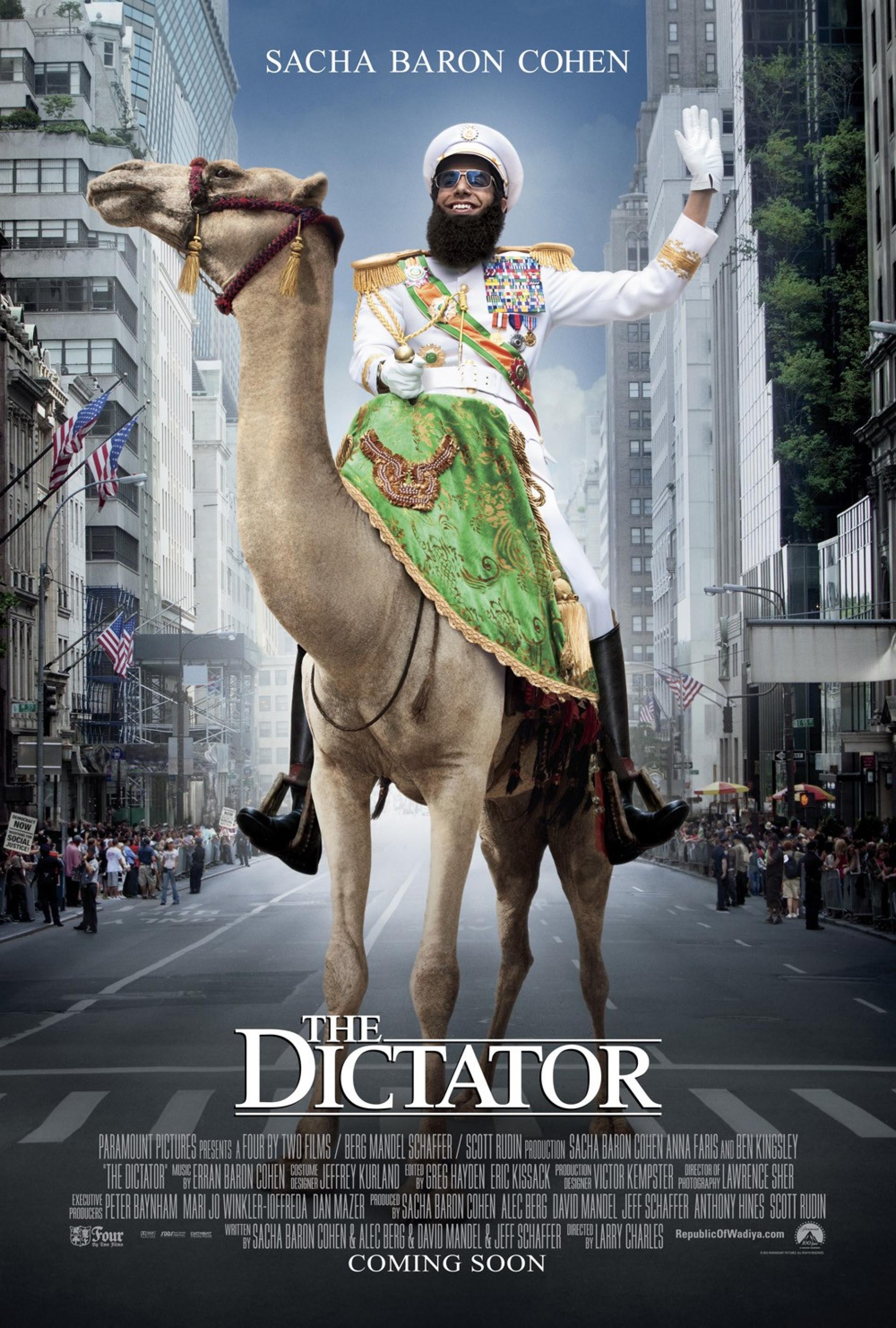 The Dictator (2012) poster