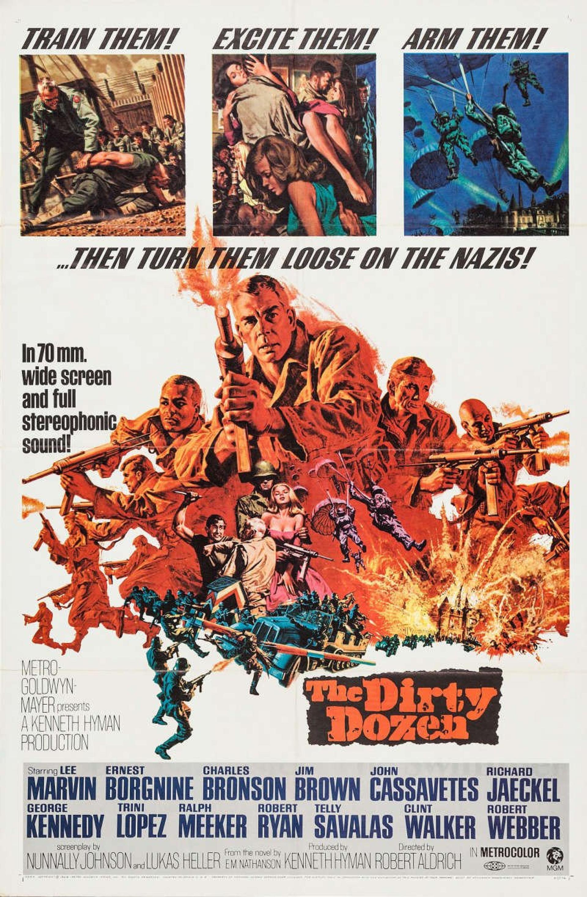 The Dirty Dozen (1967) poster