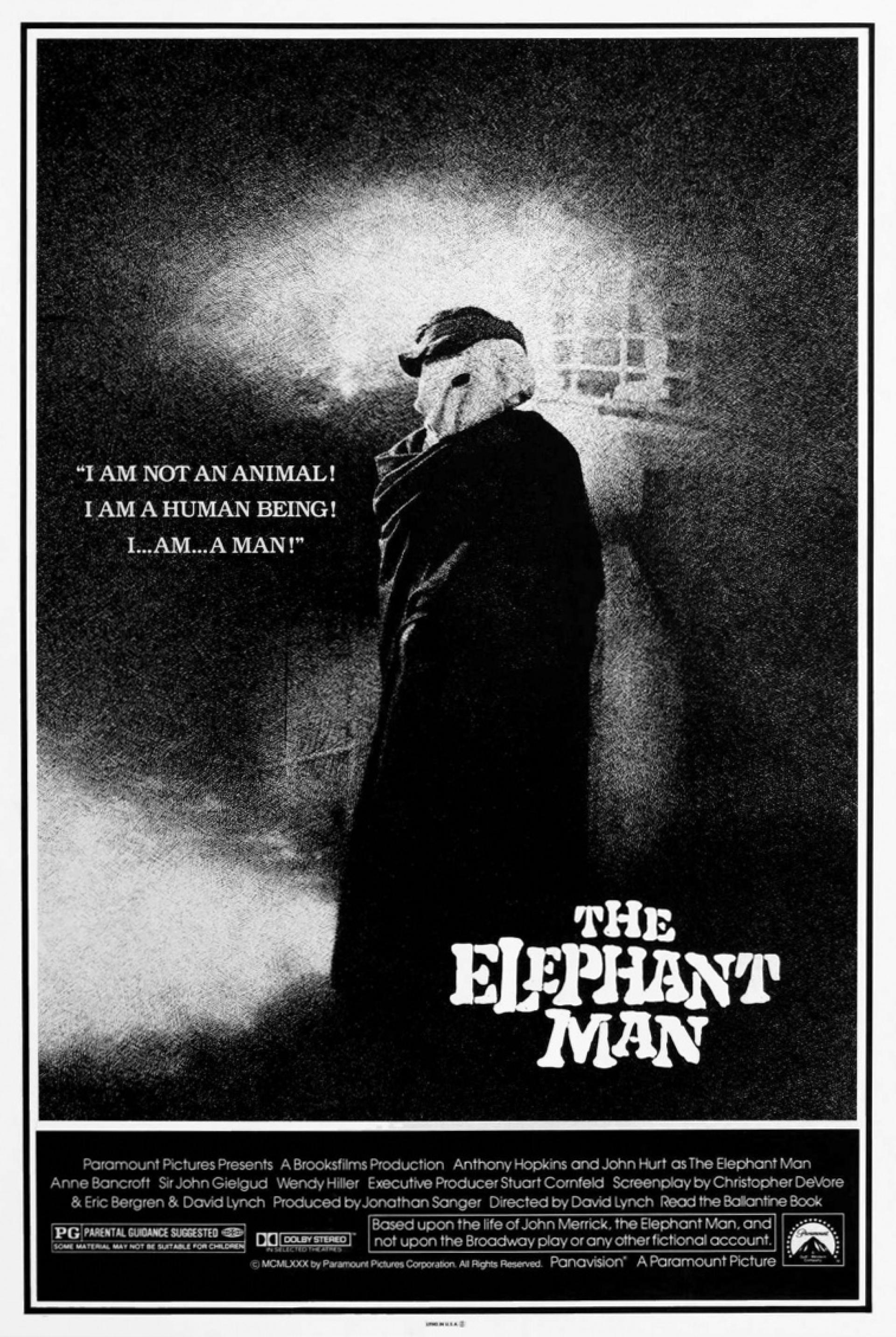 The Elephant Man (1980) poster