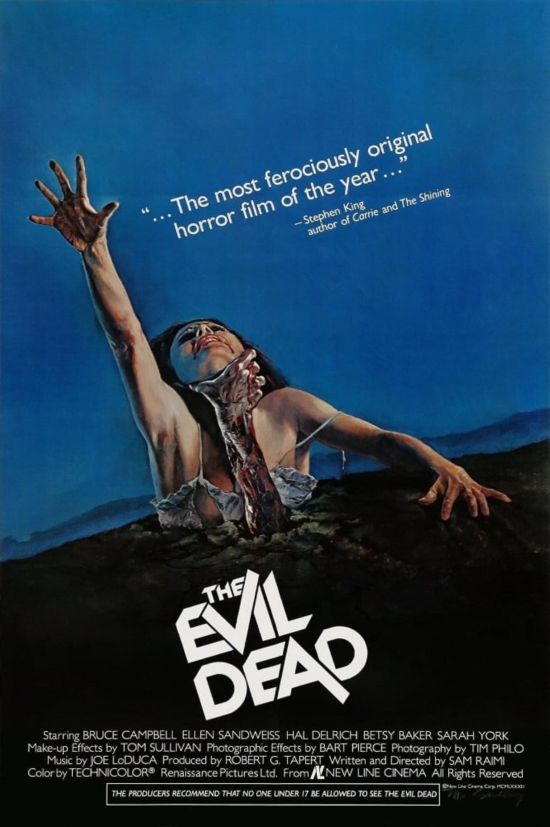 The Evil Dead (1981) poster