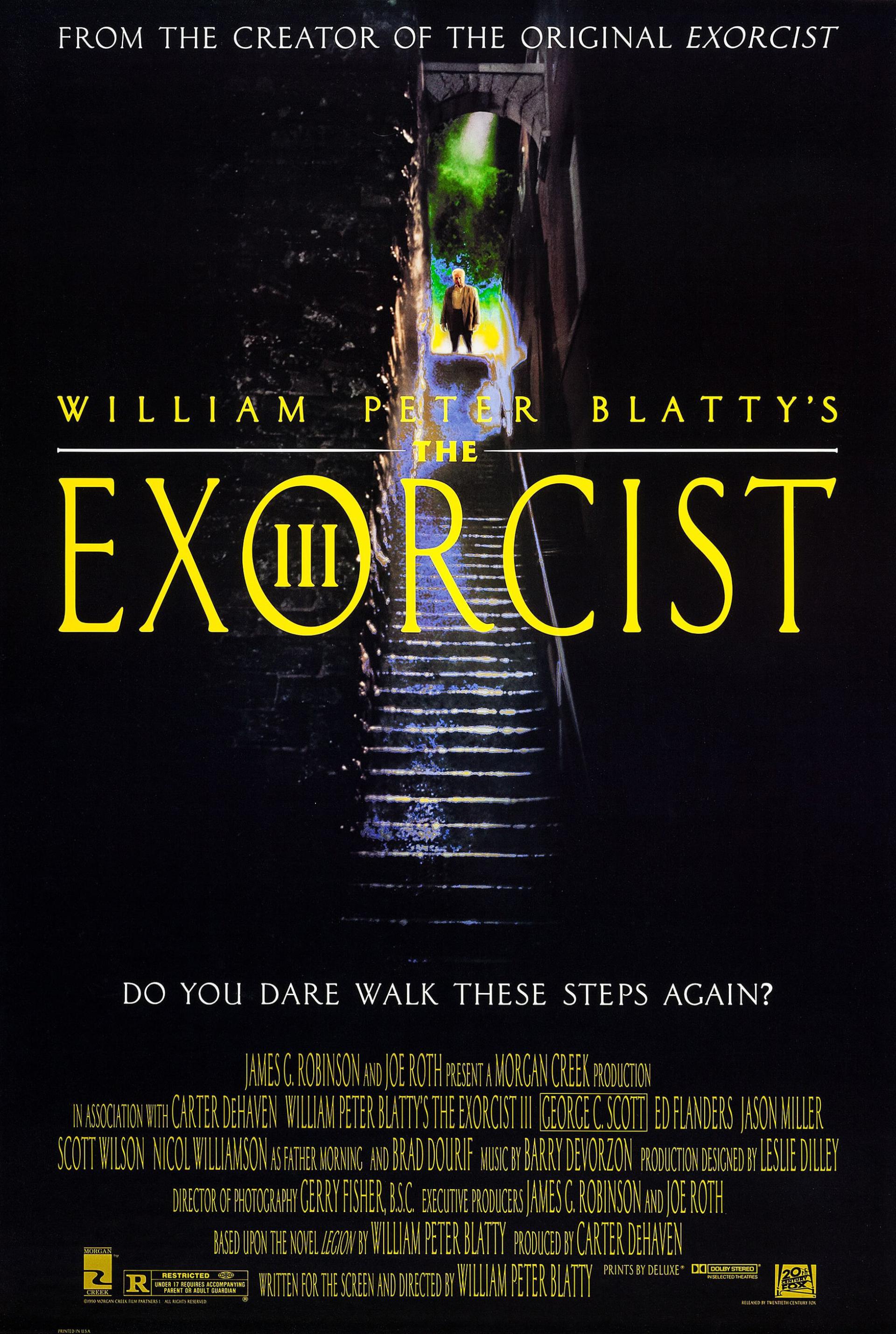The Exorcist III (1990) poster