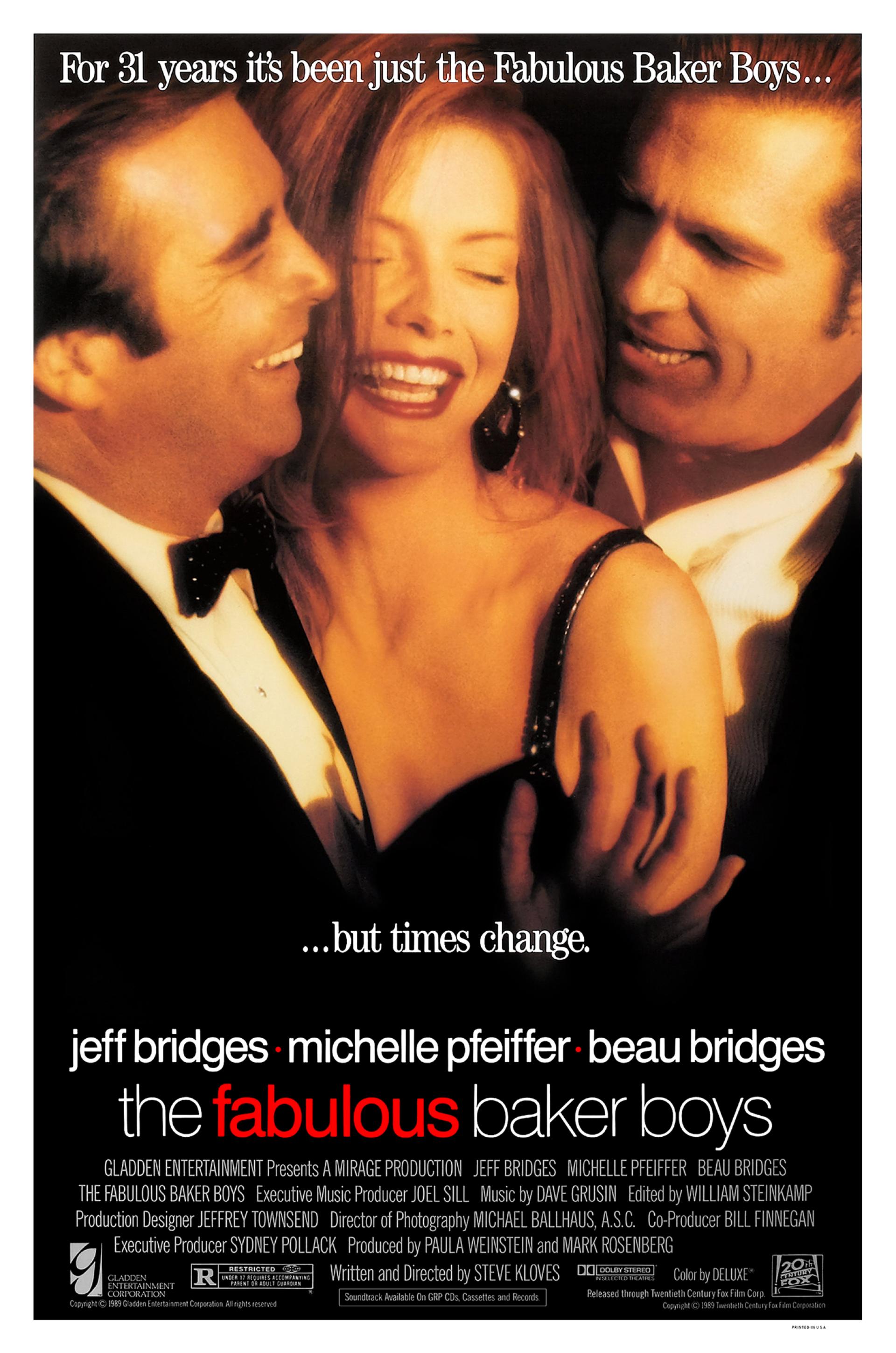The Fabulous Baker Boys (1989) poster